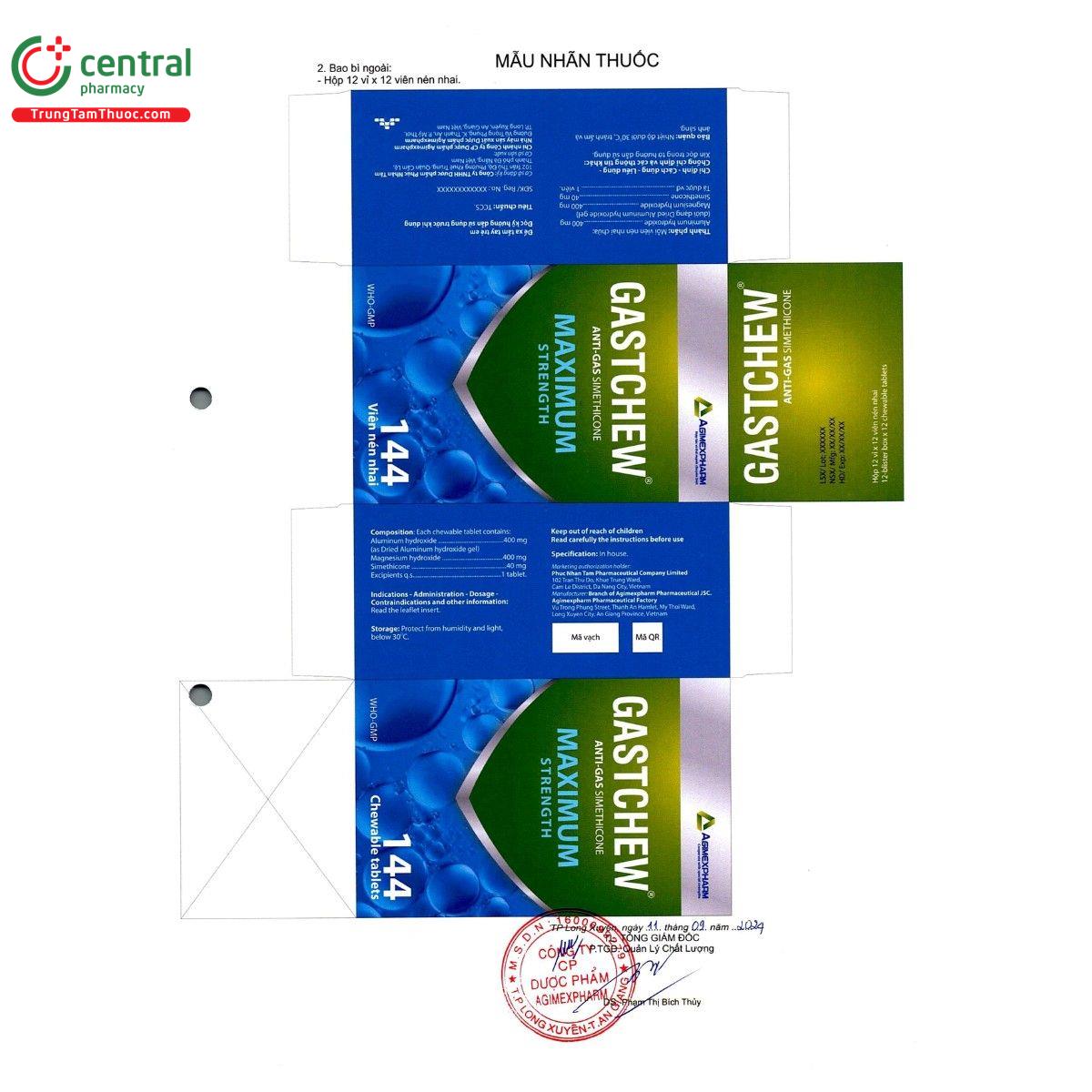 thuoc gastchew 8 B0304 thuoc gastchew 8 B0304