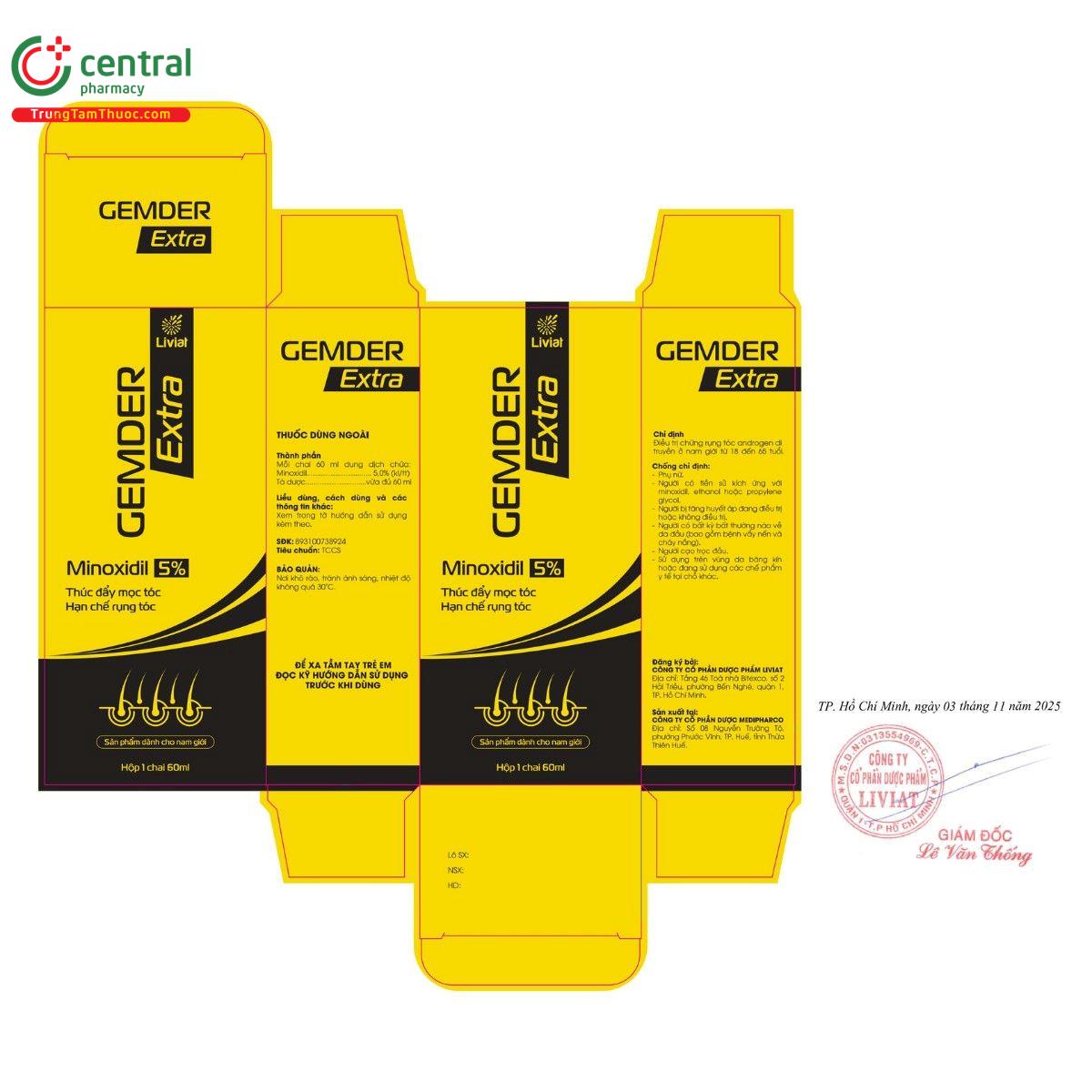thuoc gemder extra 5 5 M4231 thuoc gemder extra 5 5 M4231