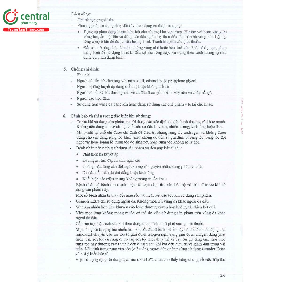 thuoc gemder extra 5 8 J3154 thuoc gemder extra 5 8 J3154