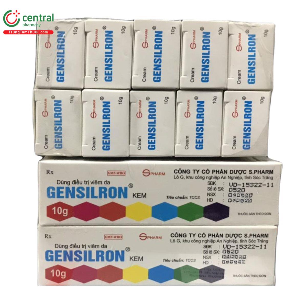 thuoc gensilron kem 10g 9 A0820