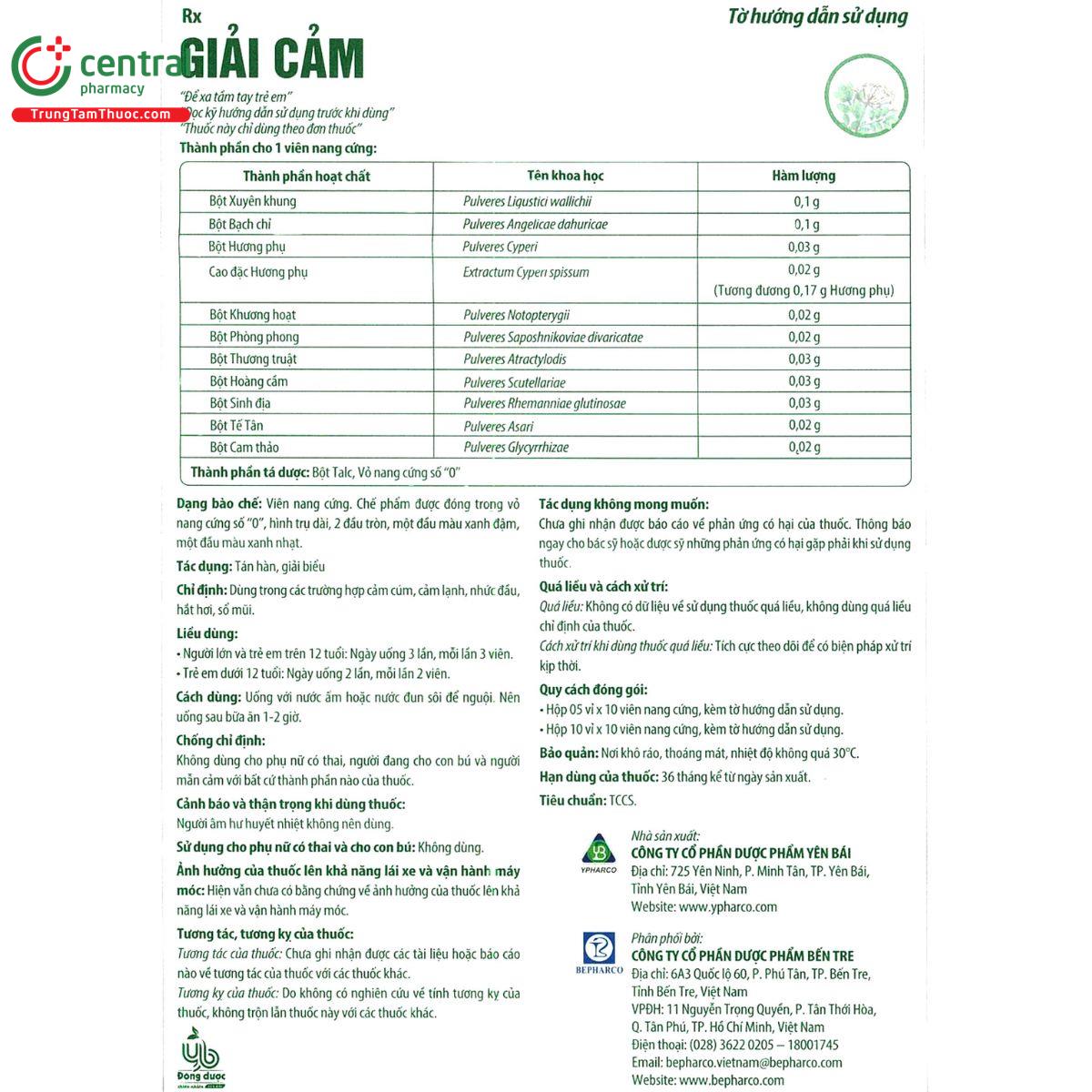 thuoc giai cam bepharco 4 S7183