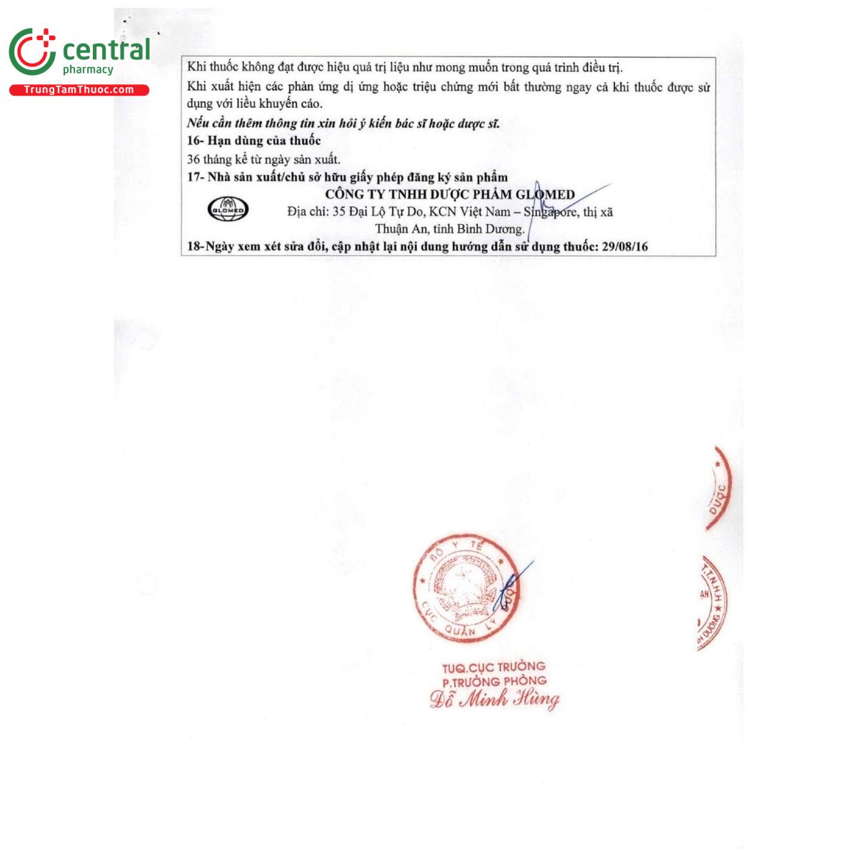 thuoc glanta 40 10 V8232 thuoc glanta 40 10 V8232