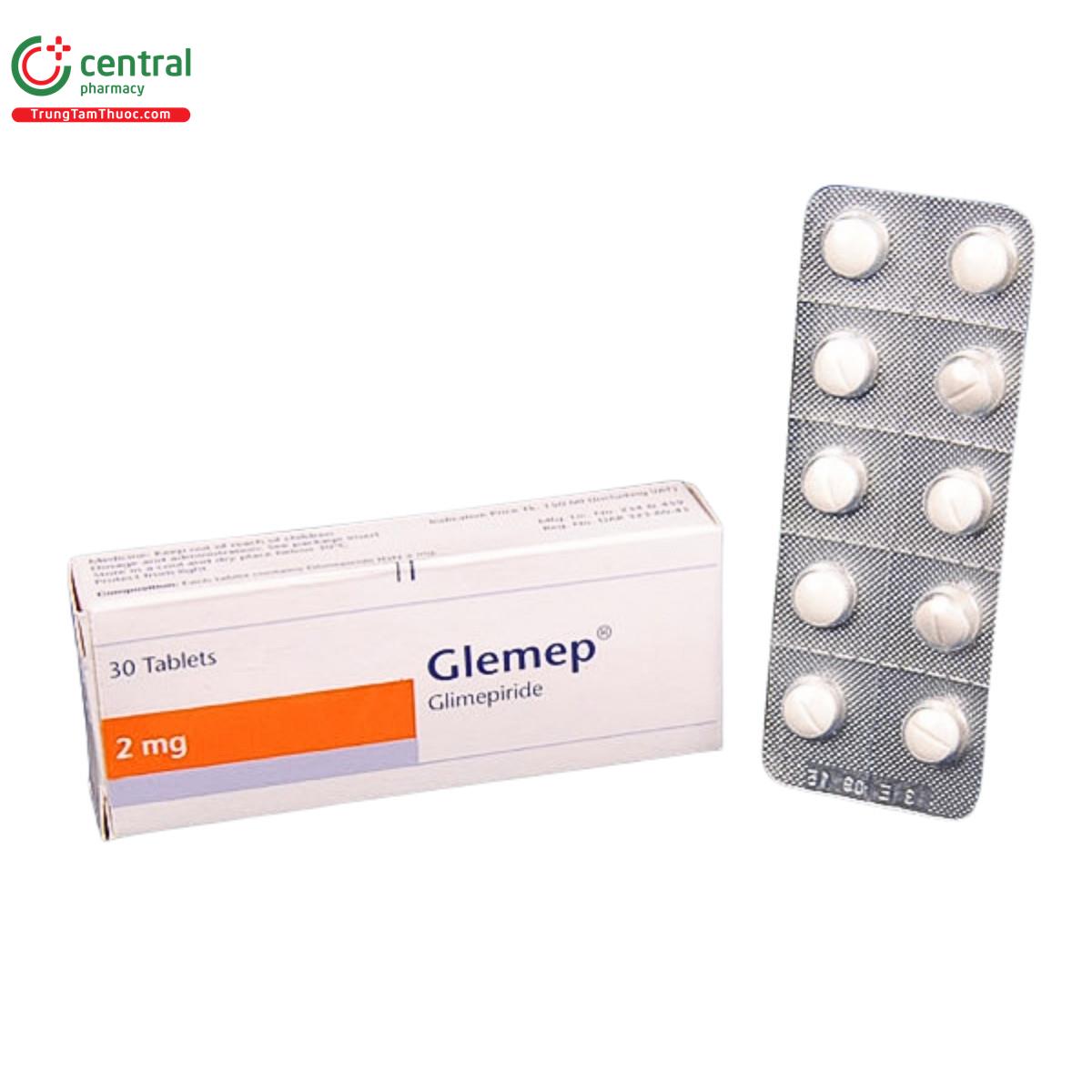 thuoc glemep 2mg 1 V8072 thuoc glemep 2mg 1 V8072