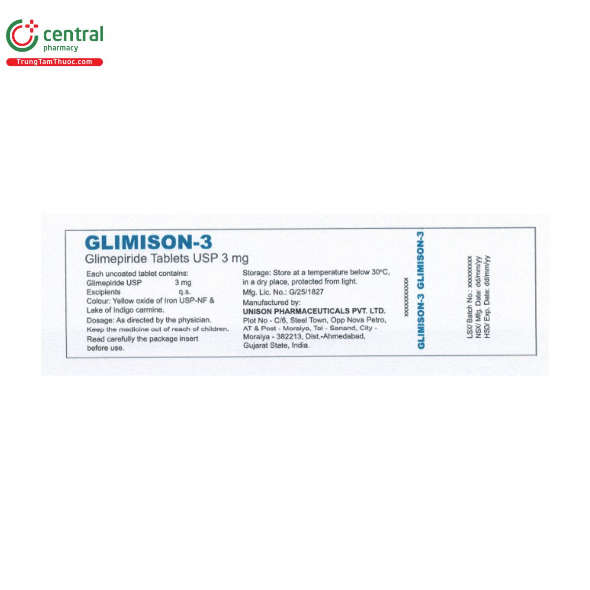thuoc glimison 3 5 M5588 thuoc glimison 3 5 M5588