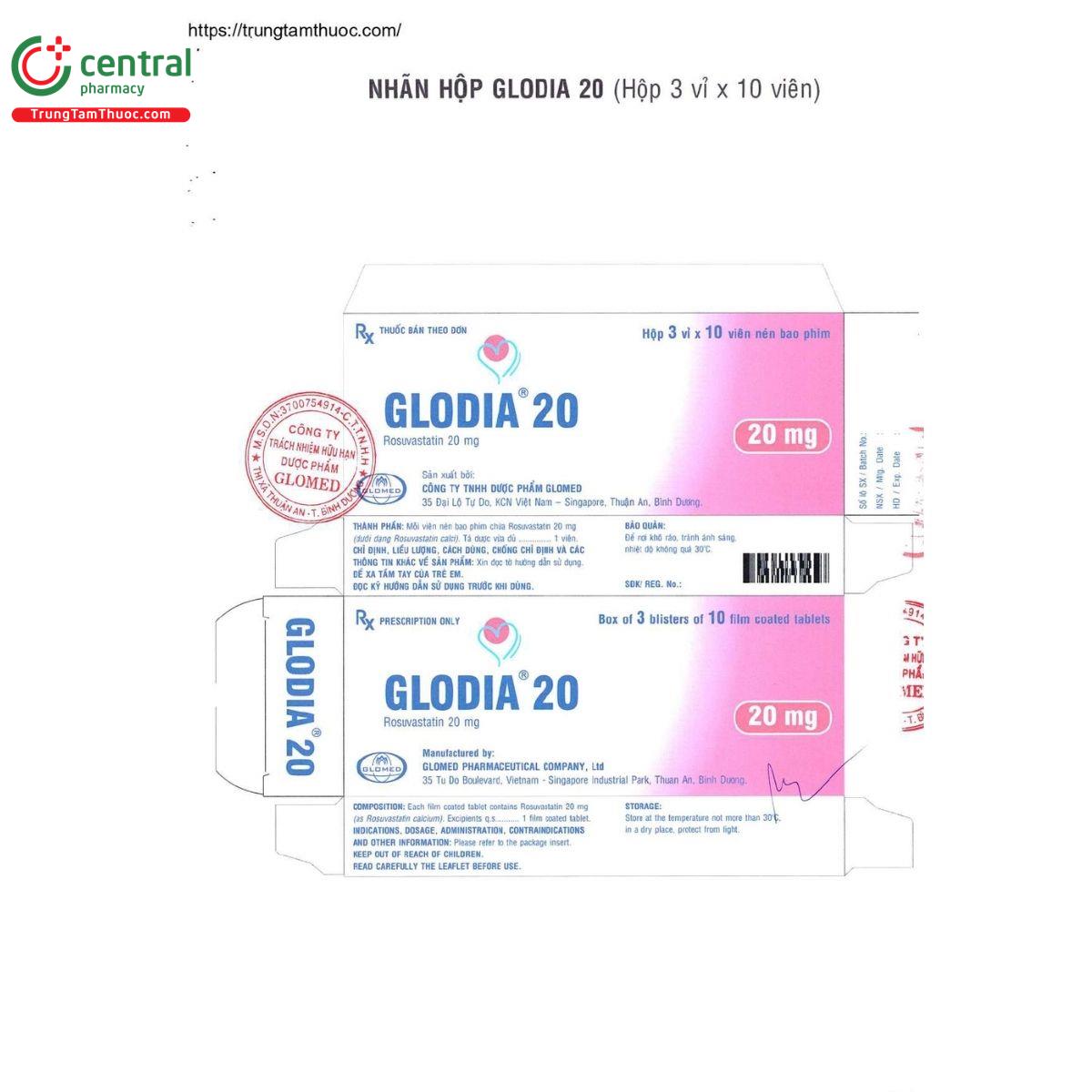 thuoc glodia 20mg 2 J3487 thuoc glodia 20mg 2 J3487