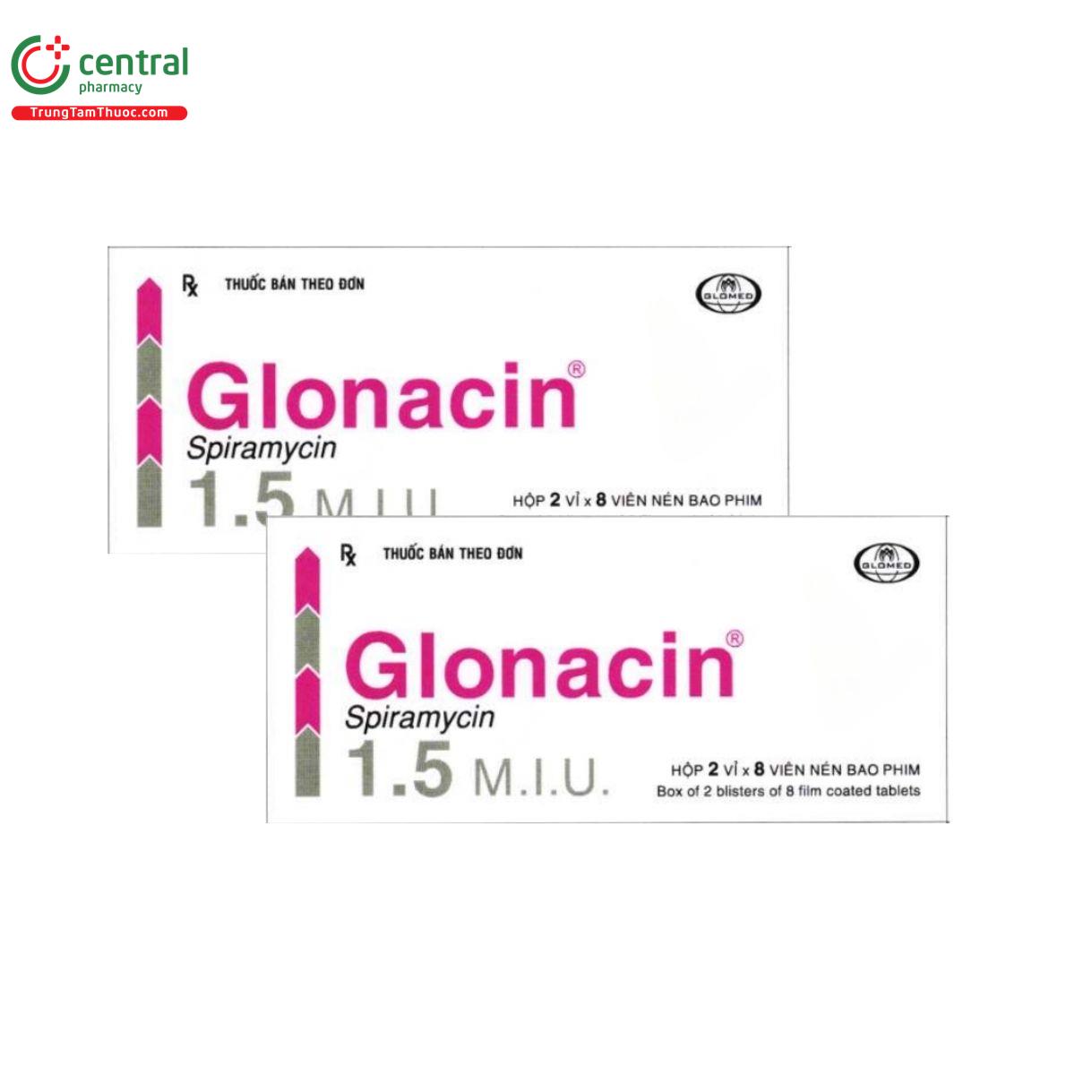thuoc glonacin 1 5 m i u glomed 2 K4016 thuoc glonacin 1 5 m i u glomed 2 K4016
