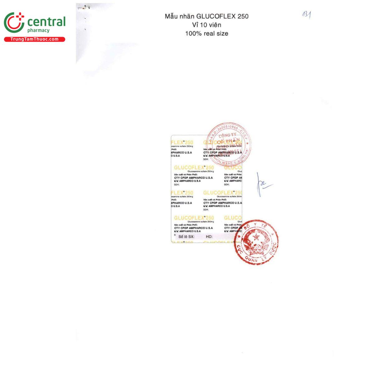 thuoc glucoflex 250mg 4 D1448 thuoc glucoflex 250mg 4 D1448