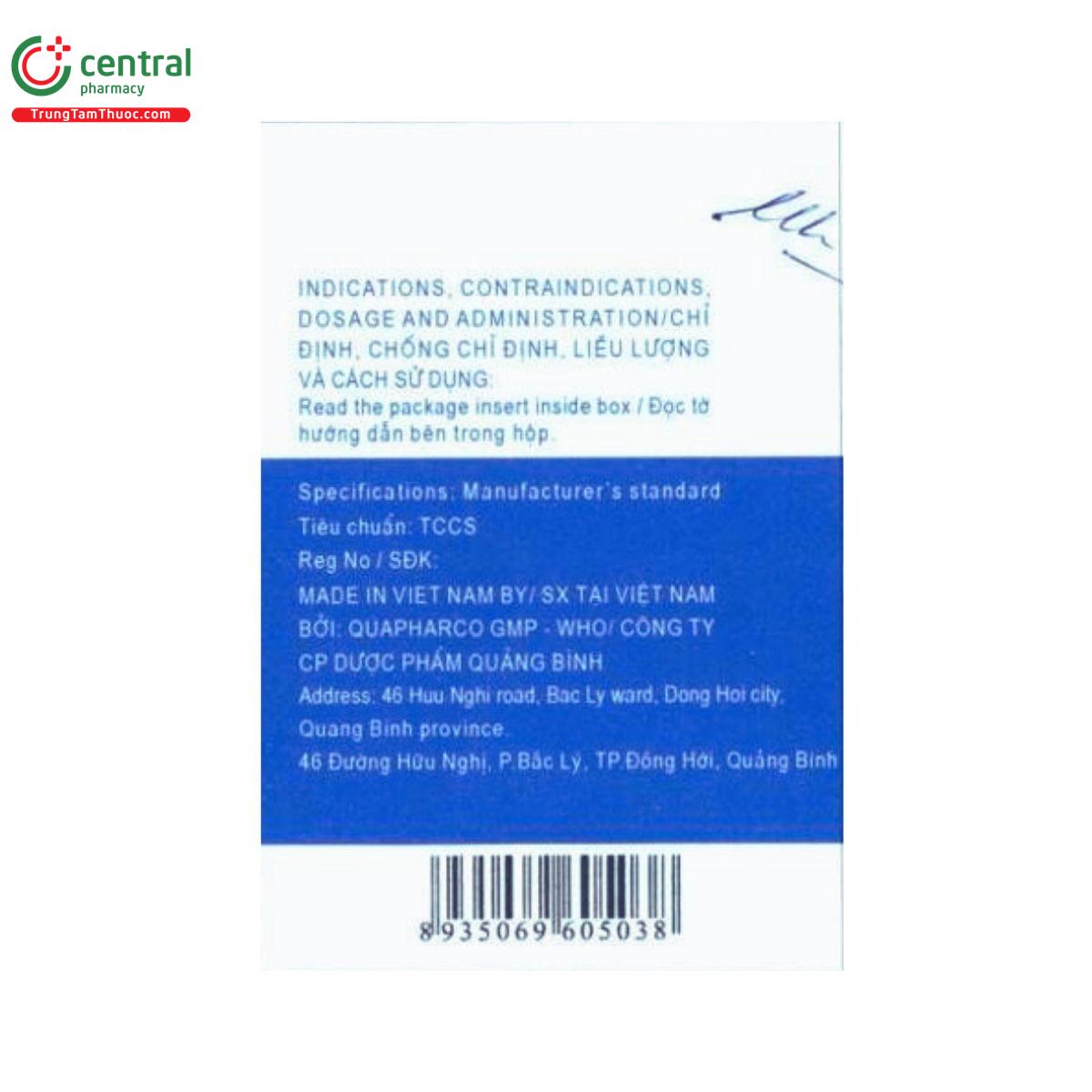 thuoc glucosamin 250mg quapharco 3 O5026 thuoc glucosamin 250mg quapharco 3 O5026