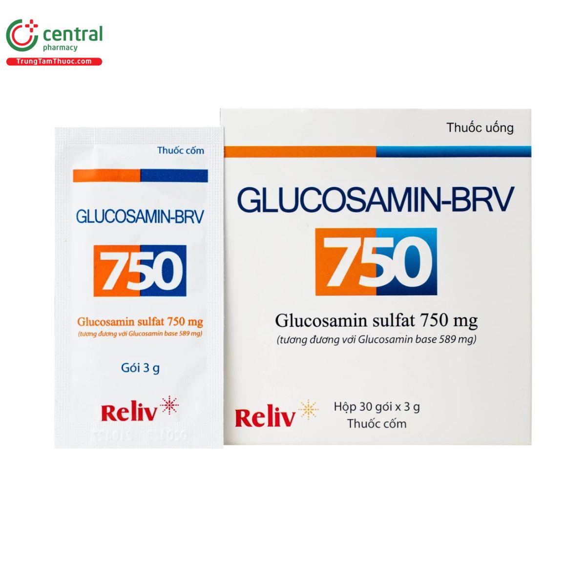 thuoc glucosamin brv 750mg M5727