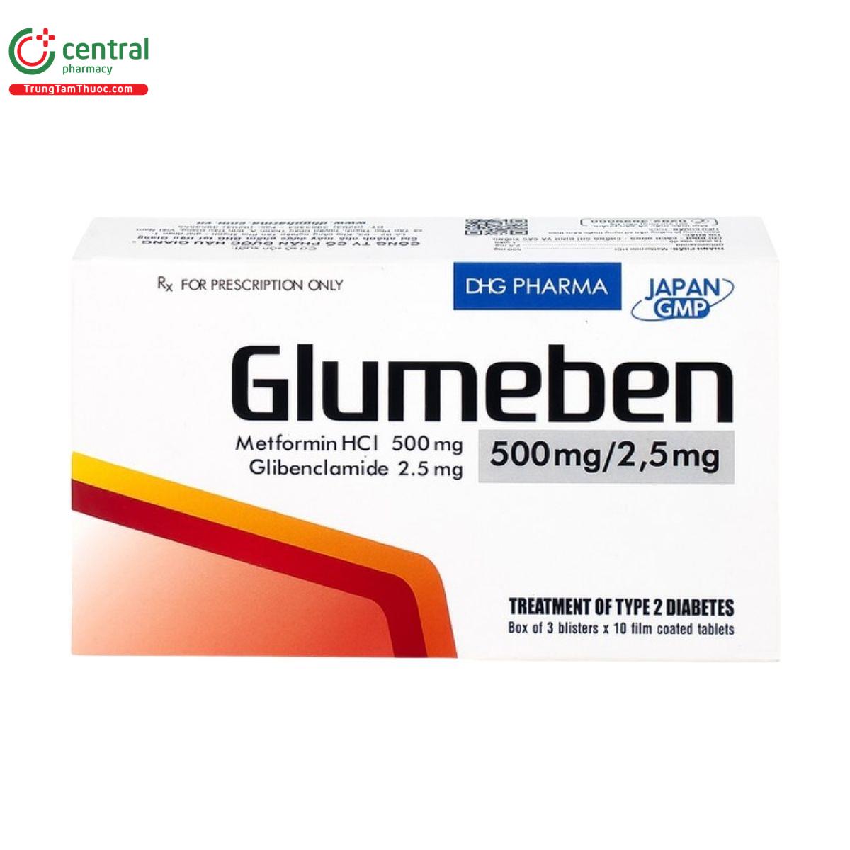 thuoc glumeben 500mg 2 5mg 5 F2850