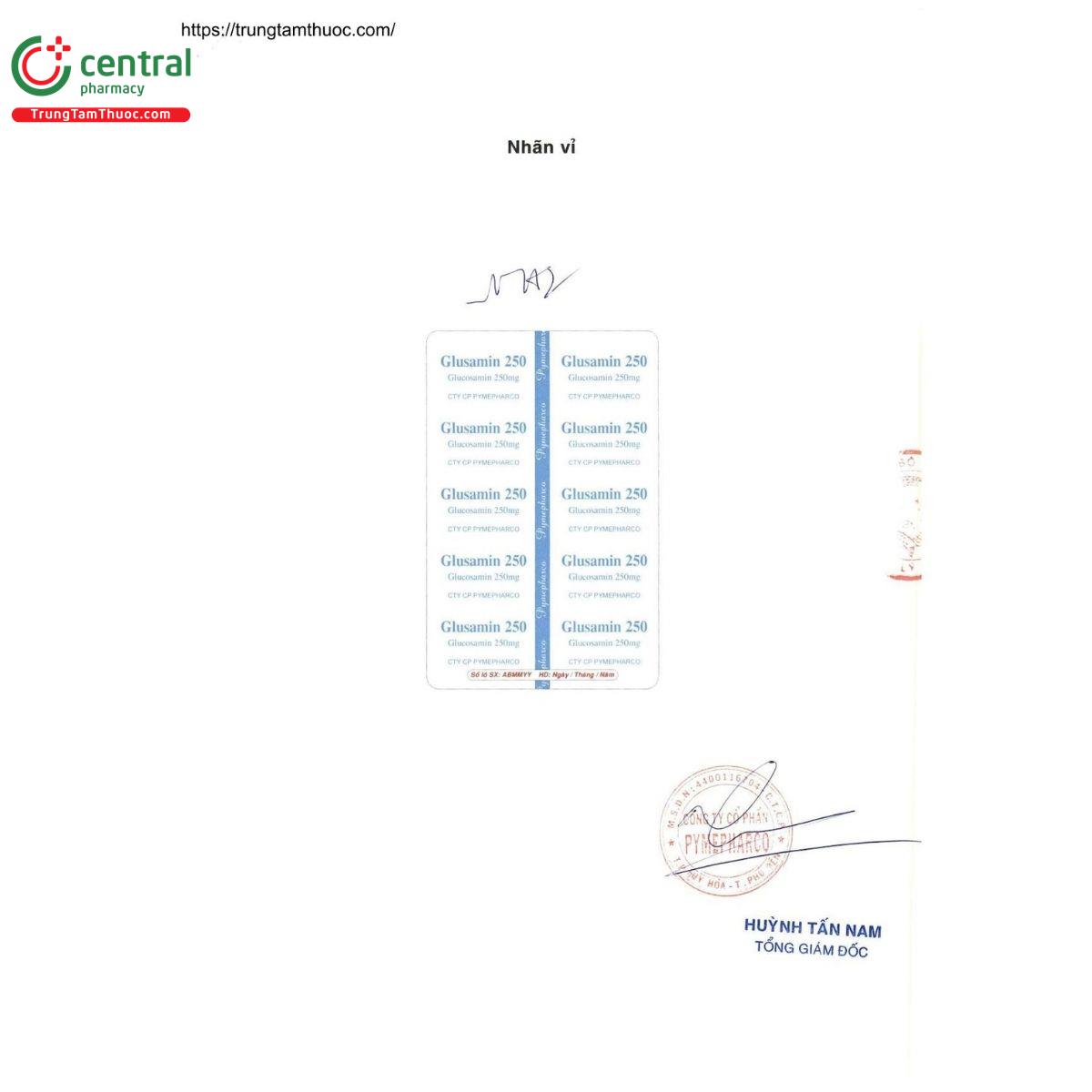 thuoc glusamin 250 pymepharco 3 P6643 thuoc glusamin 250 pymepharco 3 P6643