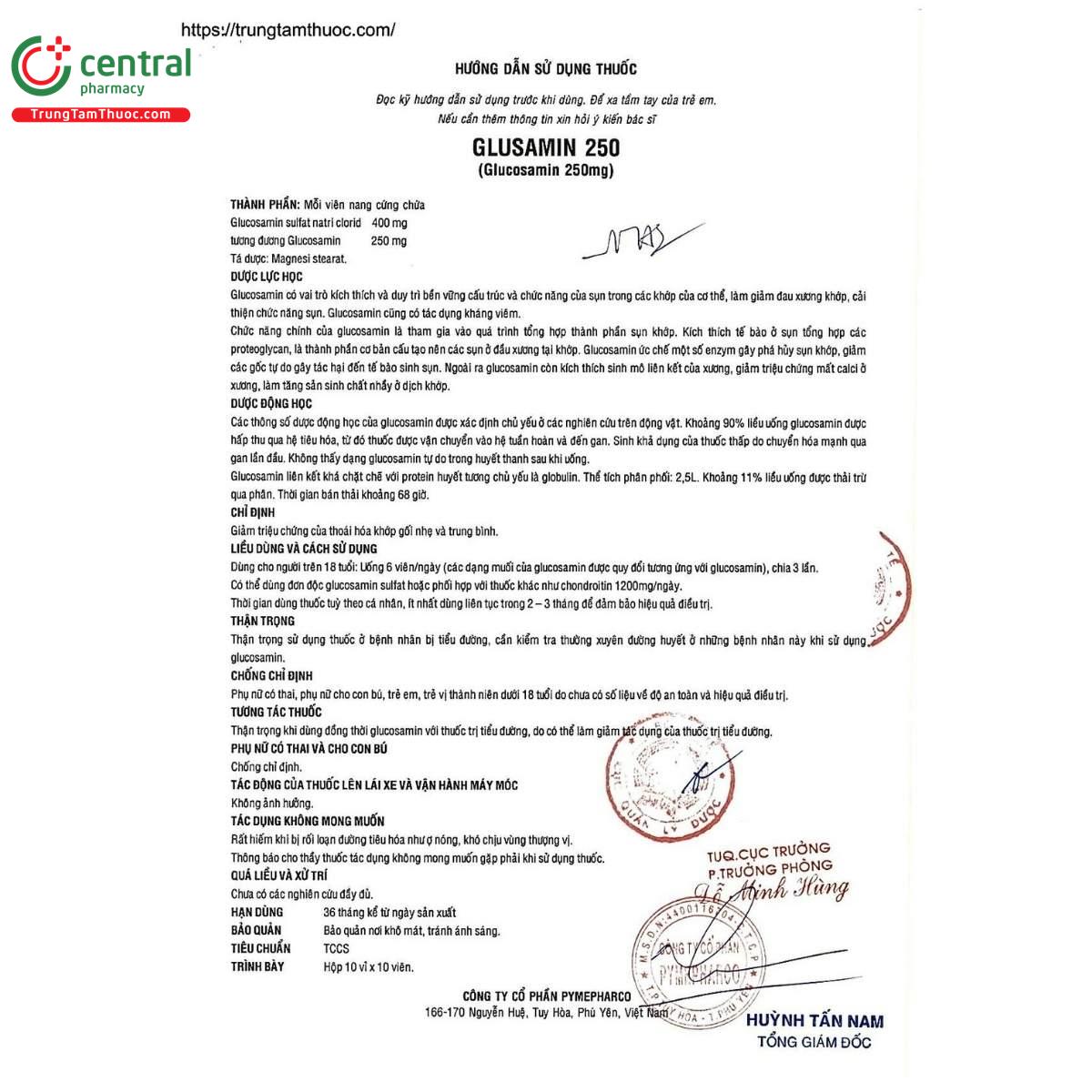 thuoc glusamin 250 pymepharco 4 A0380 thuoc glusamin 250 pymepharco 4 A0380