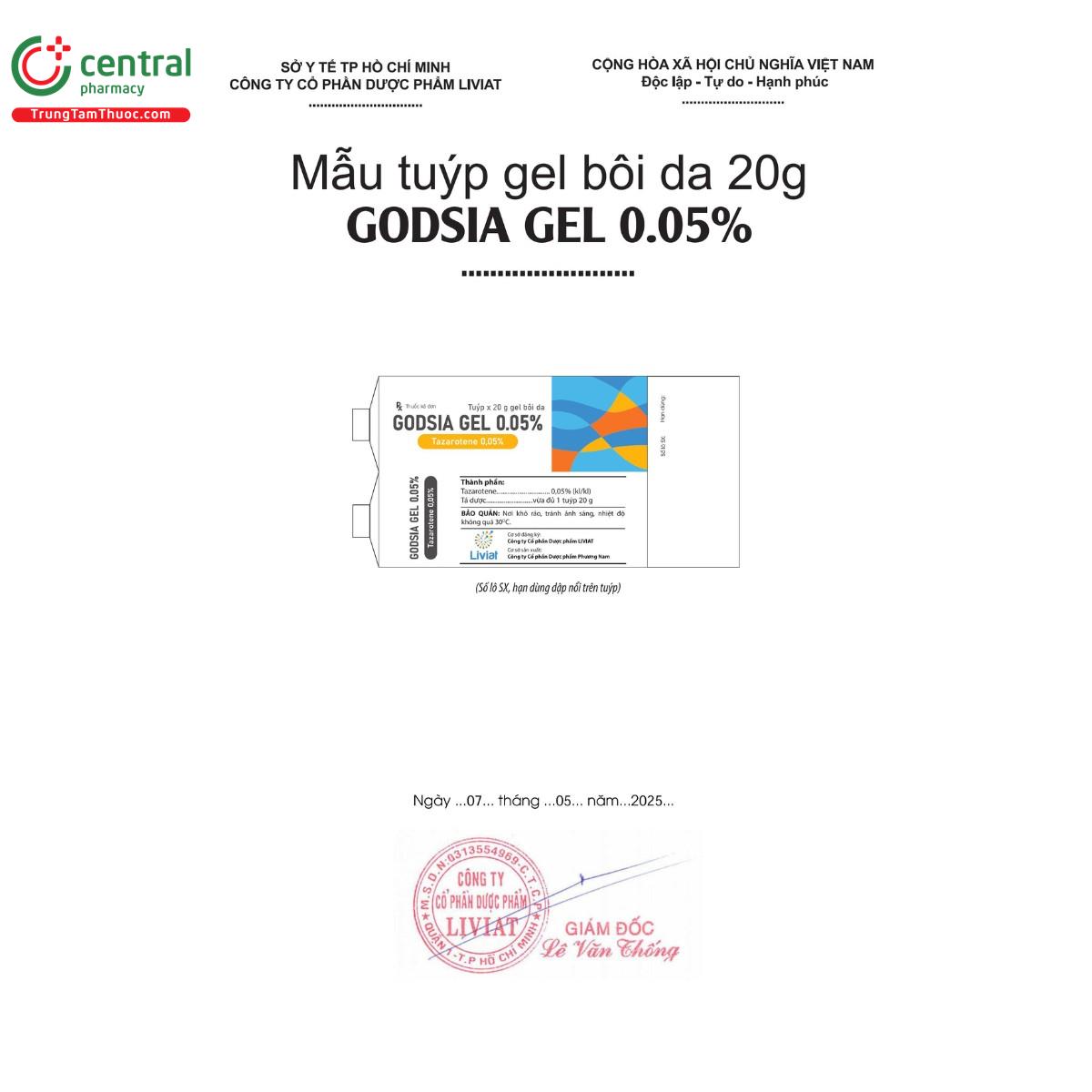 thuoc godsia gel 005 2 O5701 thuoc godsia gel 005 2 O5701