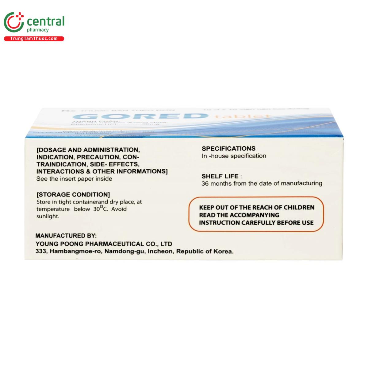 thuoc gored tablet 50mg 5 H3872 thuoc gored tablet 50mg 5 H3872