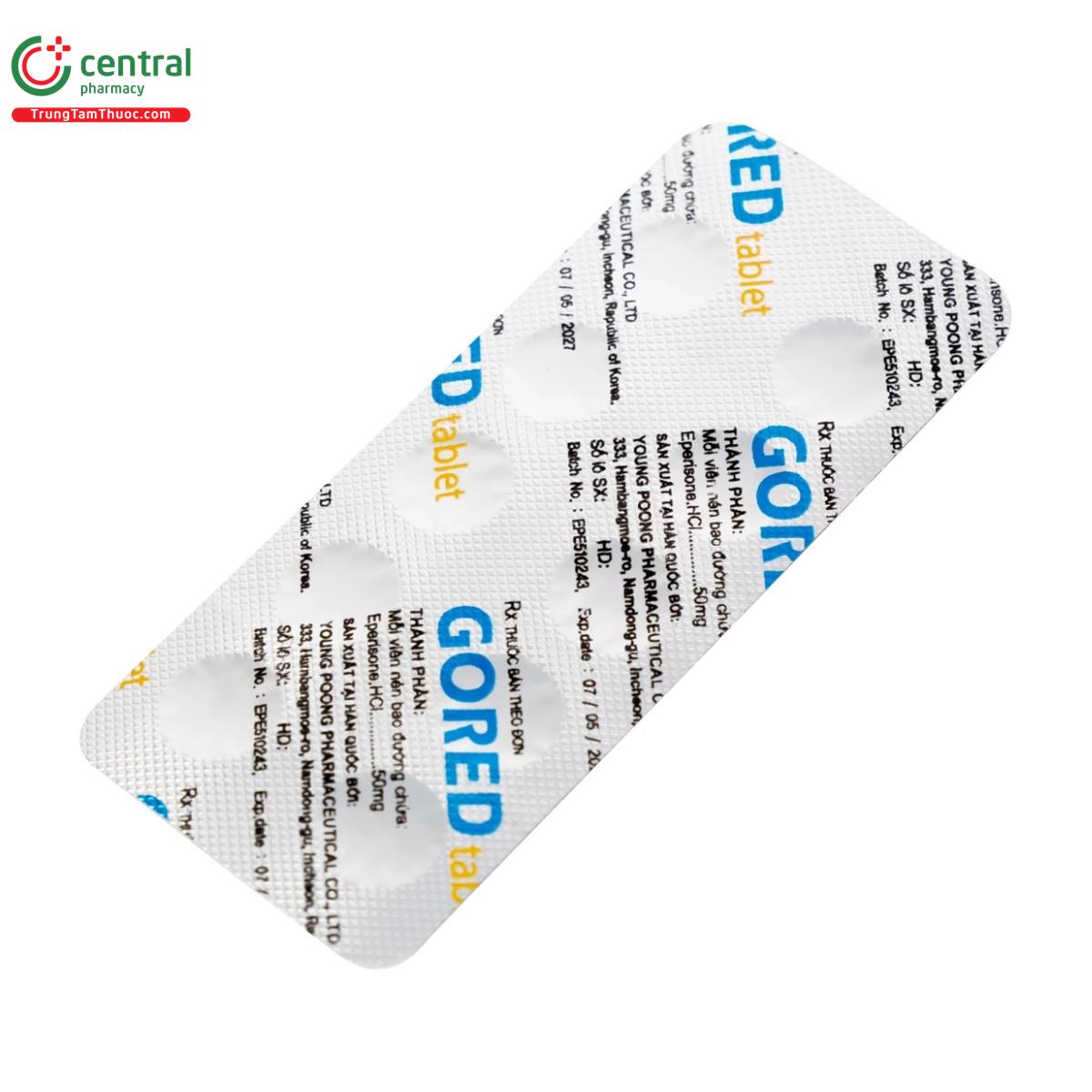 thuoc gored tablet 50mg 7 D1322 thuoc gored tablet 50mg 7 D1322