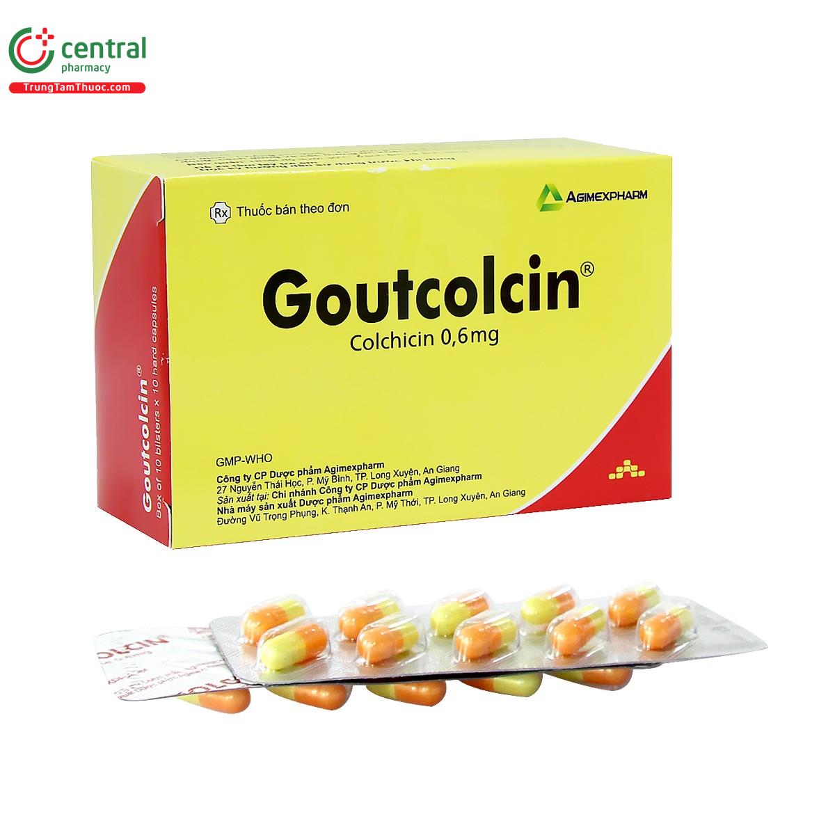 thuoc goutcolcin 06mg B0644 thuoc goutcolcin 06mg B0644