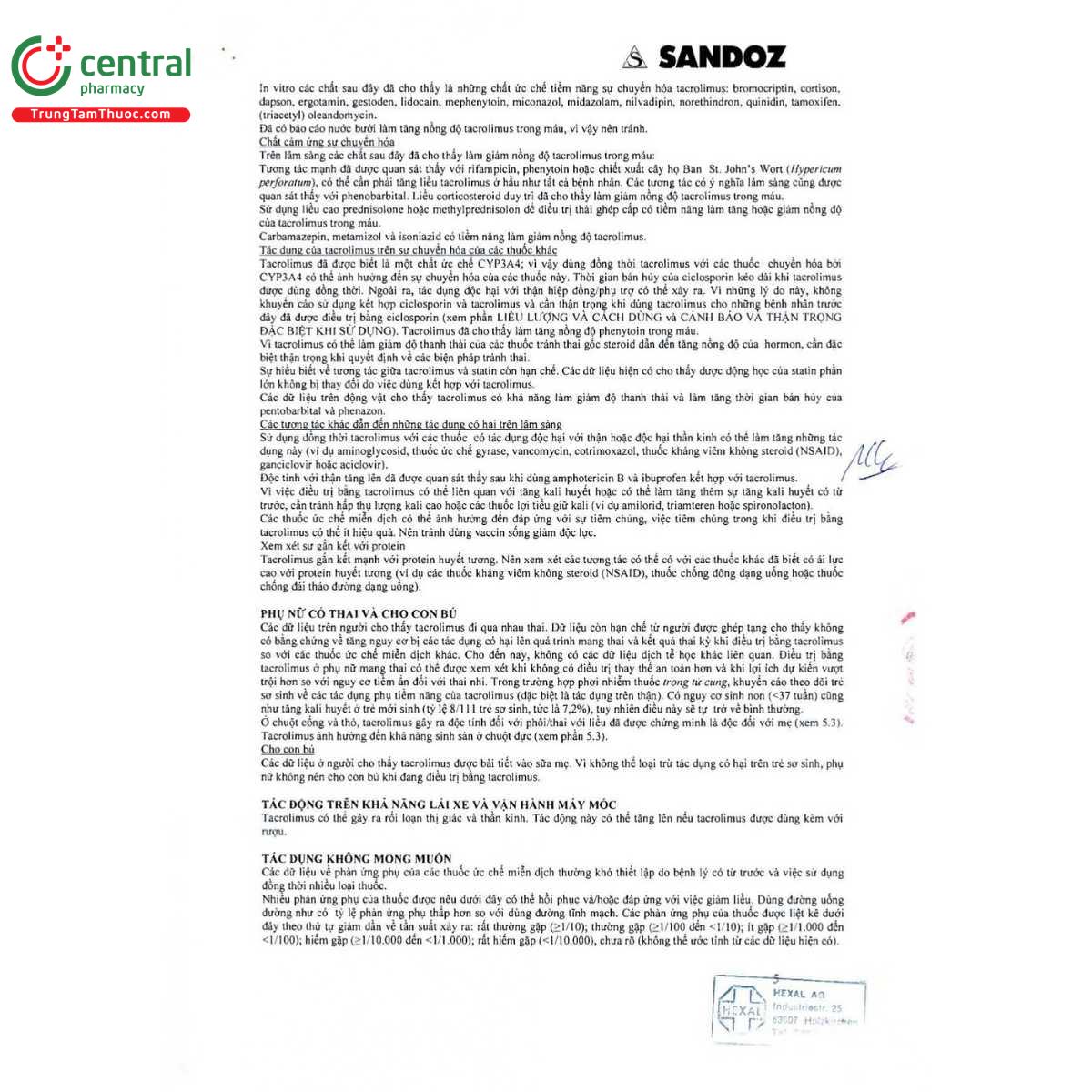 thuoc graftac 5mg 8 F2371 thuoc graftac 5mg 8 F2371