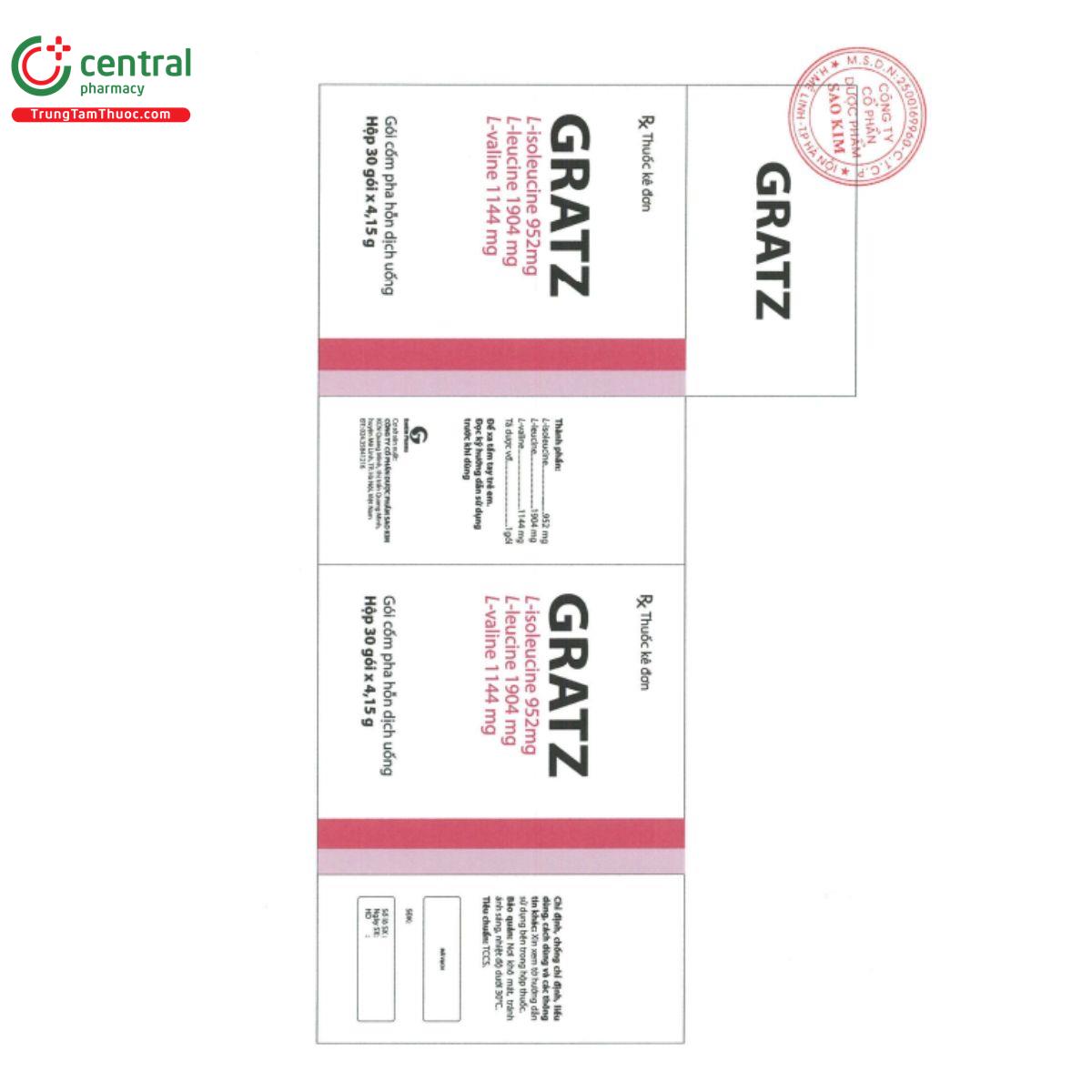 thuoc gratz 5 C0343 thuoc gratz 5 C0343