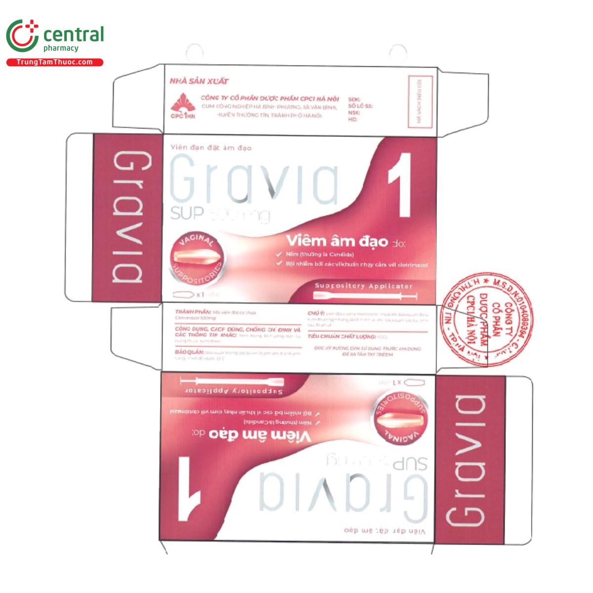 thuoc gravia sup 500mg 4 F2115