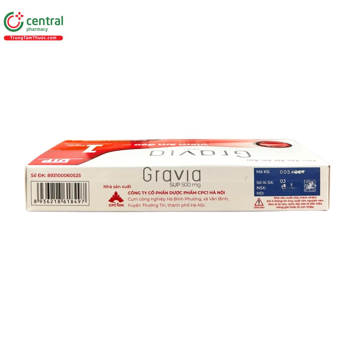 thuoc gravia sup 500mg 4 V8775 thuoc gravia sup 500mg 4 V8775