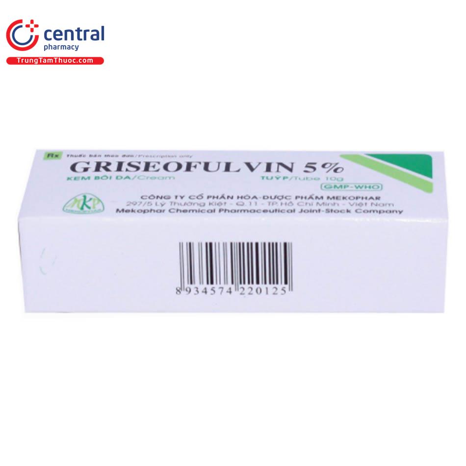 thuoc griseofulvin 5 10 B0444