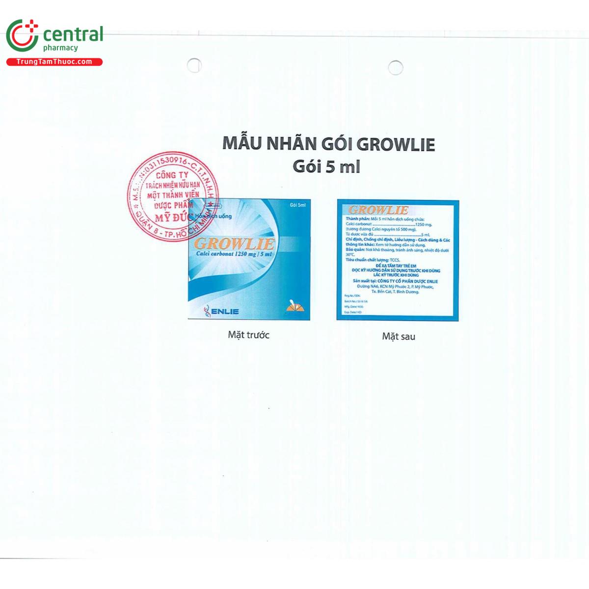 thuoc growlie 1250mg 5ml 5 J4454