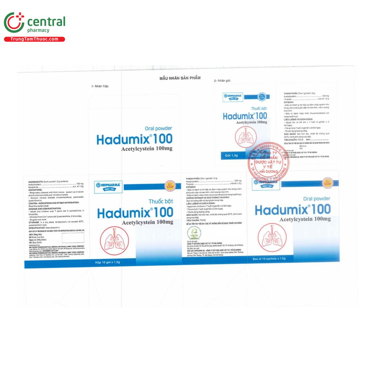 thuoc hadumix 100 3 H3115
