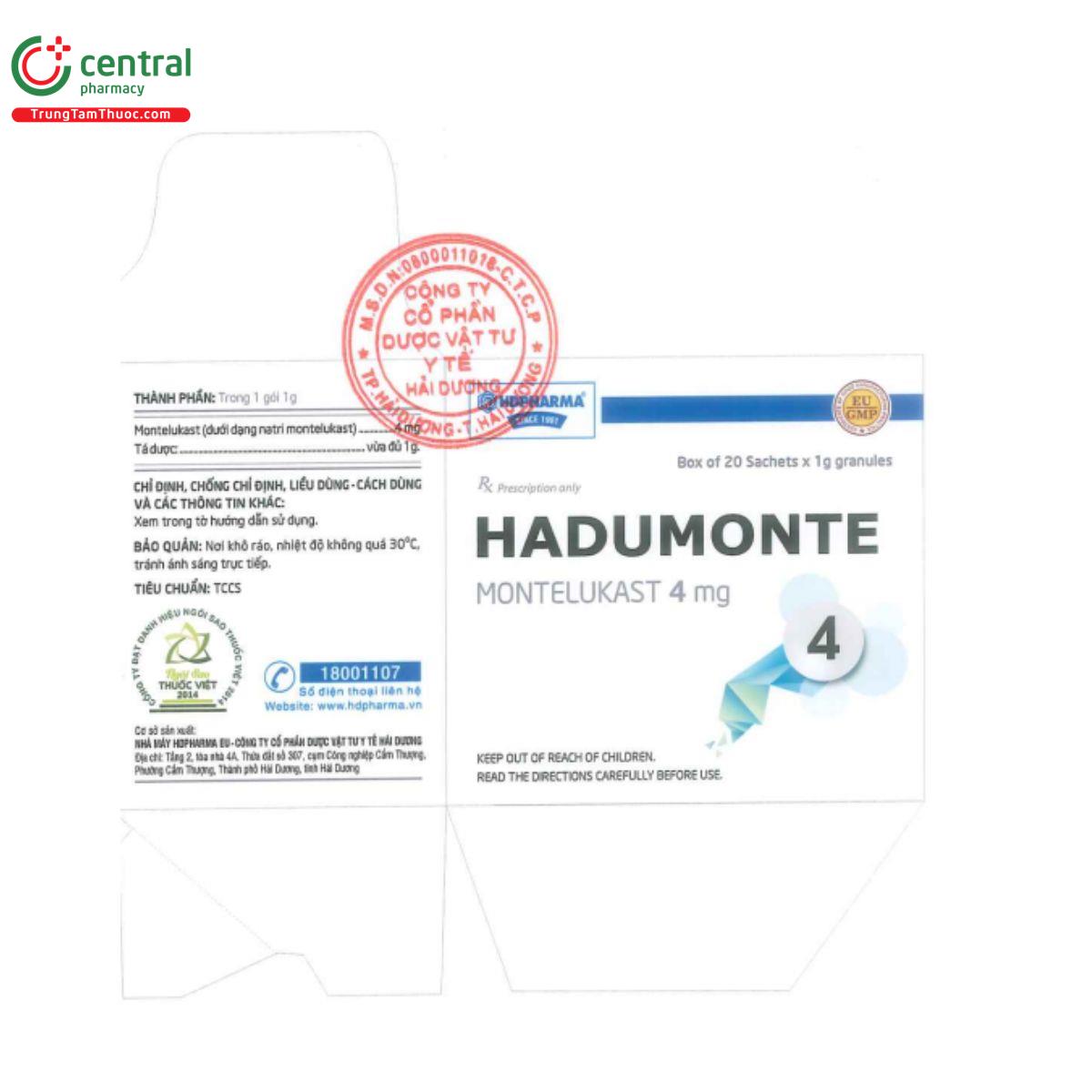 thuoc hadumonte 4 4 K4736