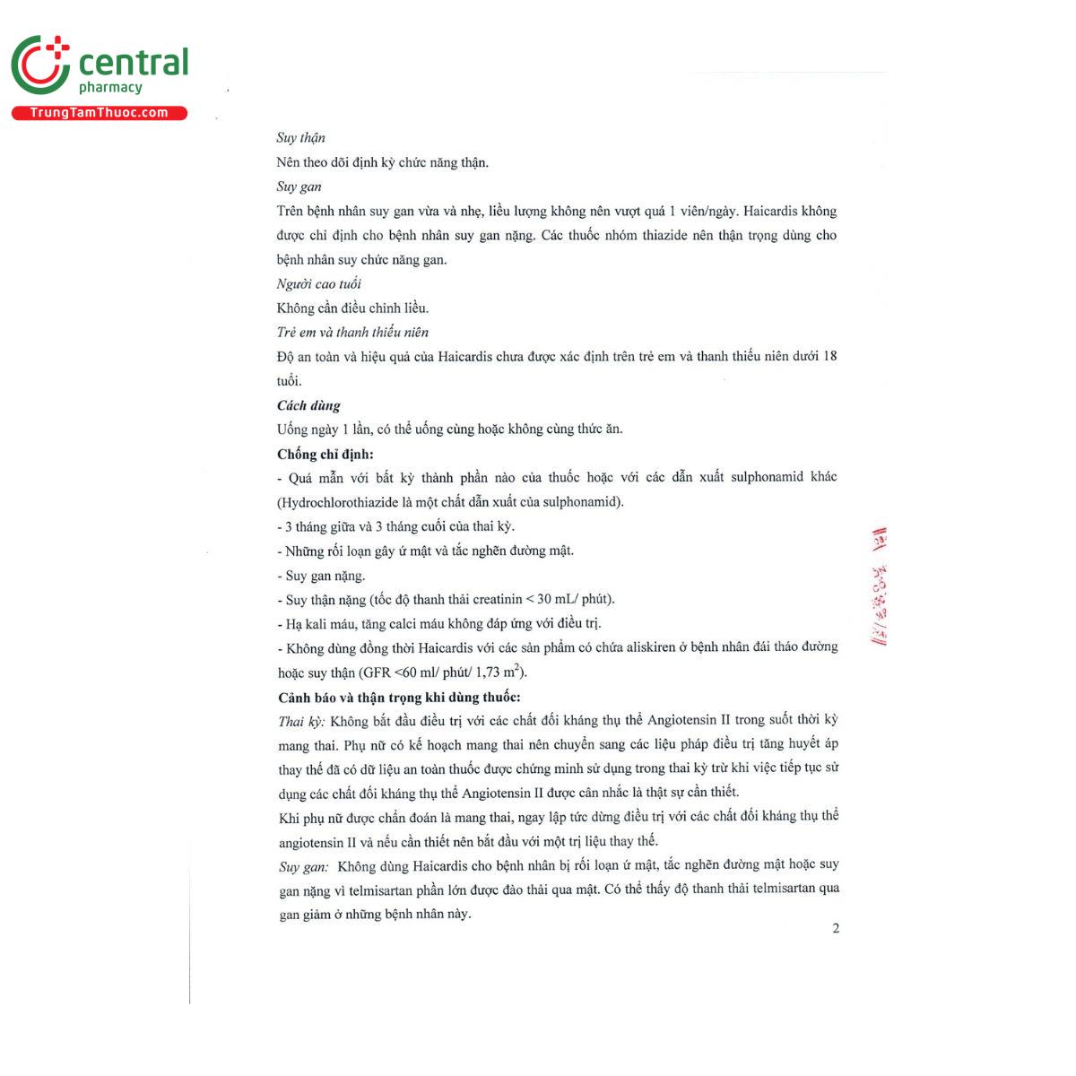 thuoc haicardis 40 12 5 4 K4103 thuoc haicardis 40 12 5 4 K4103