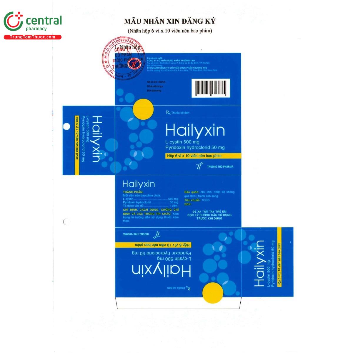 thuoc hailyxin 500mg 50mg 1 J3024 thuoc hailyxin 500mg 50mg 1 J3024