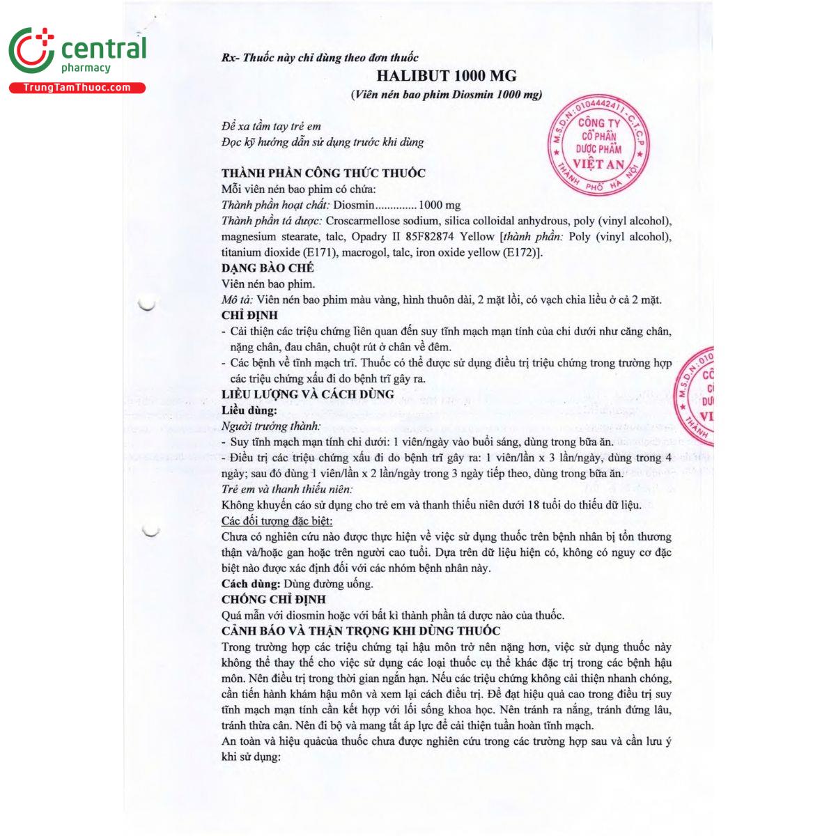 thuoc halibut 1000mg 5 A0415 thuoc halibut 1000mg 5 A0415