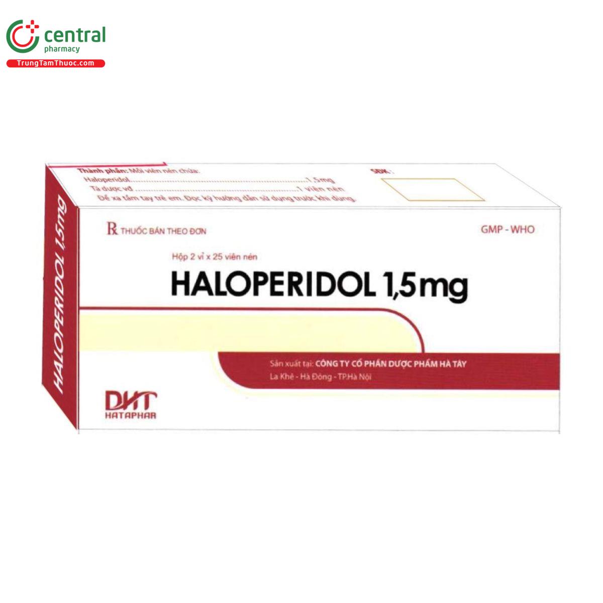 thuoc haloperidol 15mg hataphar R7132 thuoc haloperidol 15mg hataphar R7132