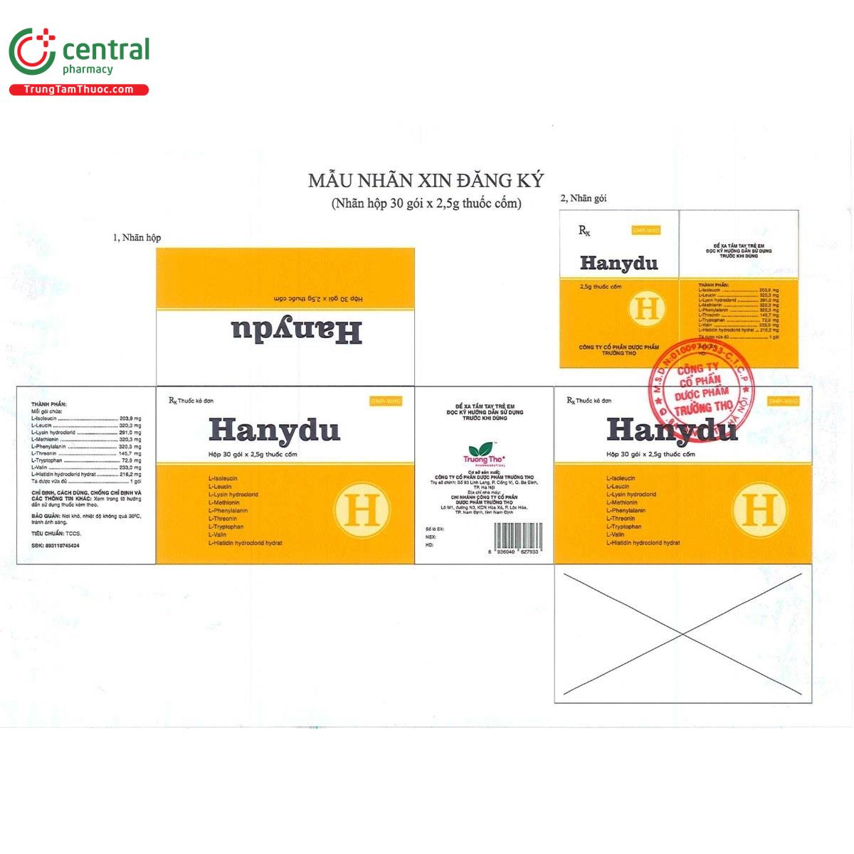 thuoc hanydu 1 Q6166