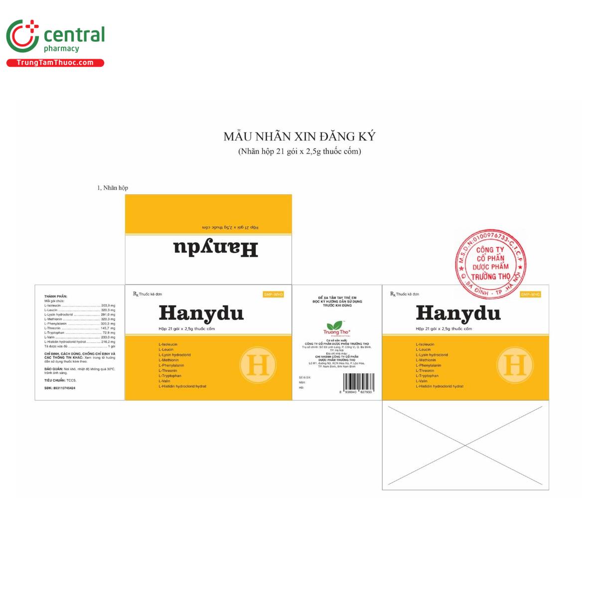 thuoc hanydu 2 B0713