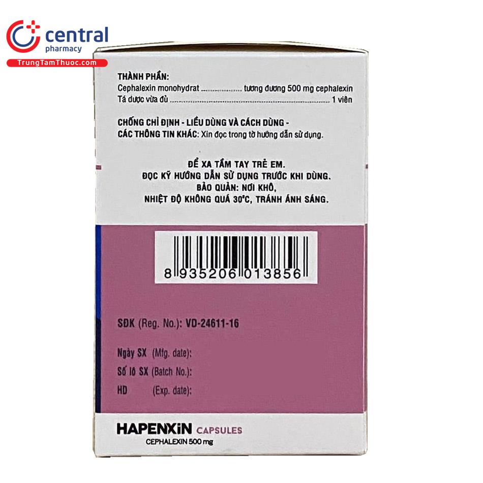 thuoc hapenxin capsules 500mg 06 V8332