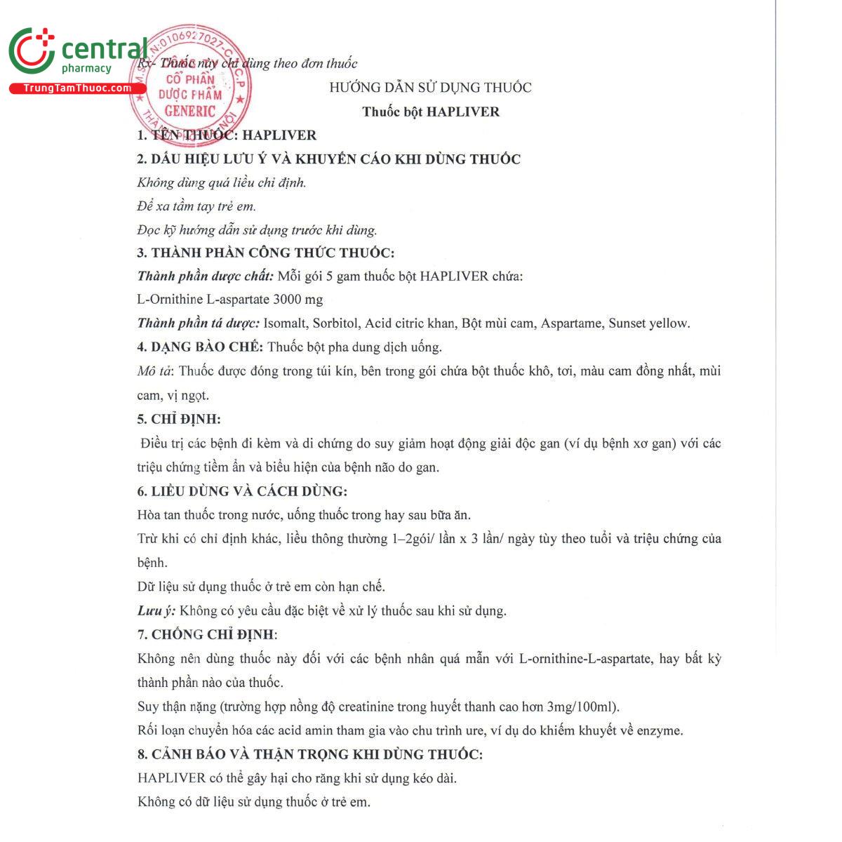 thuoc hapliver 3000mg 4 G2840 thuoc hapliver 3000mg 4 G2840
