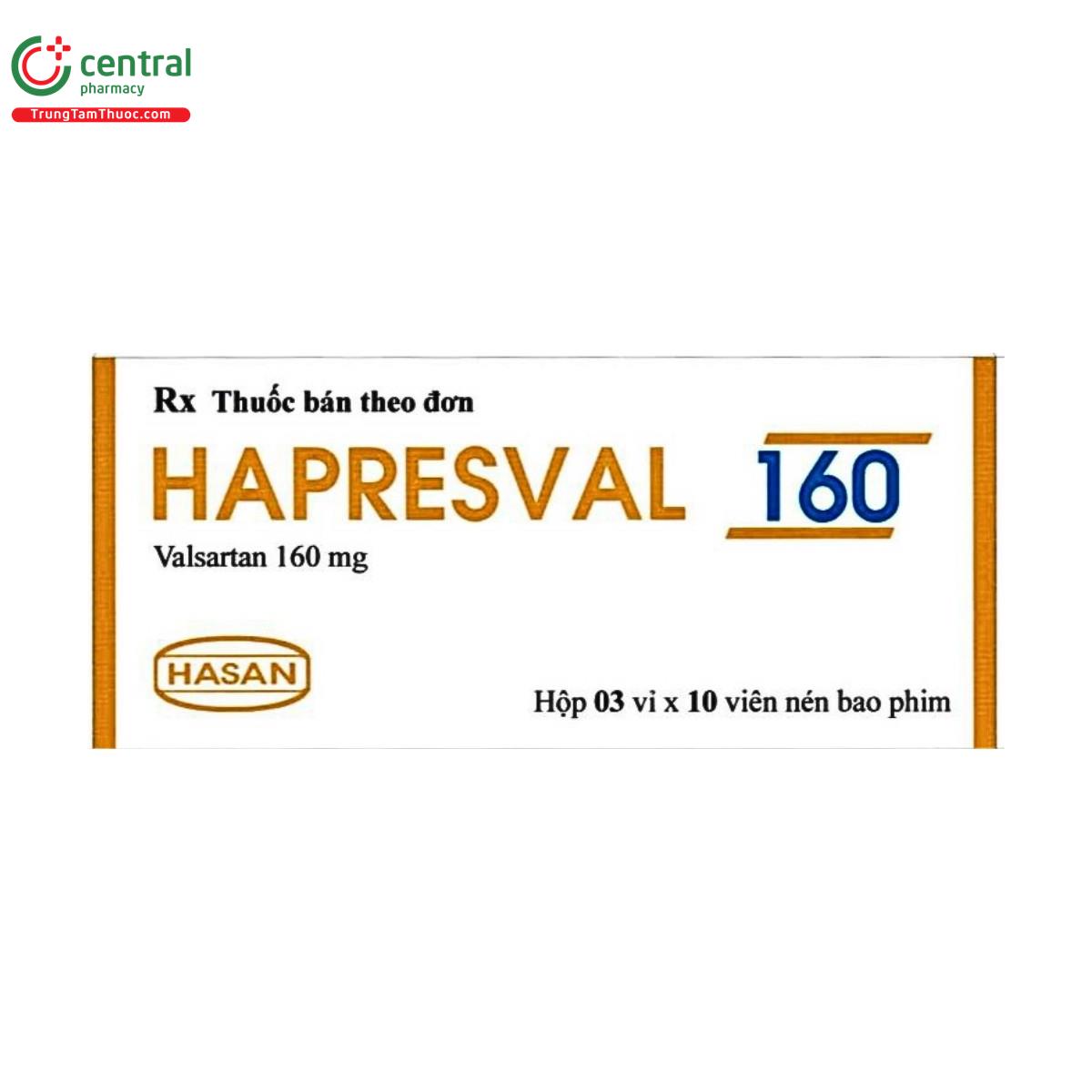 thuoc hapresval 160 1 F2731 thuoc hapresval 160 1 F2731