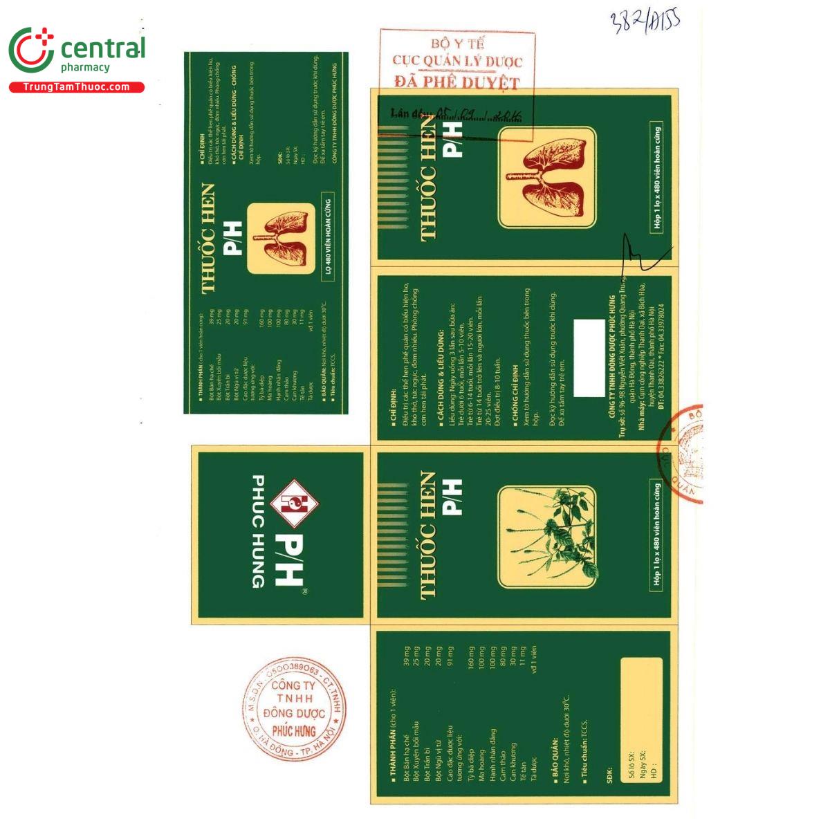 thuoc hen p h dang vien hoan 6 R7124 thuoc hen p h dang vien hoan 6 R7124