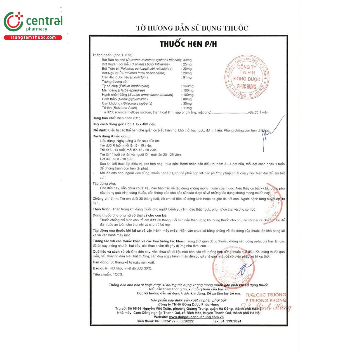 thuoc hen p h dang vien hoan 7 K4487 thuoc hen p h dang vien hoan 7 K4487