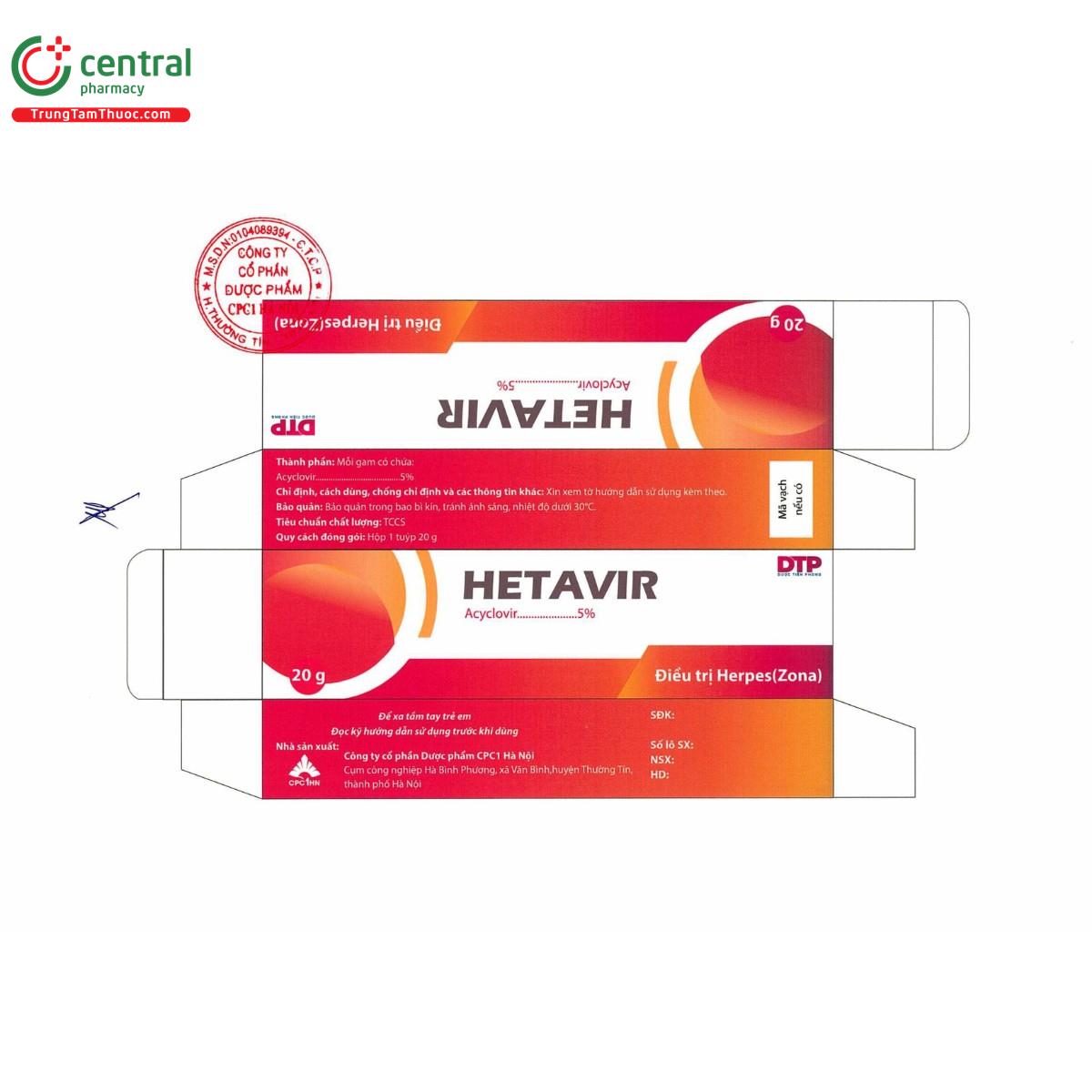 thuoc hetavir 5 2 H2721 thuoc hetavir 5 2 H2721