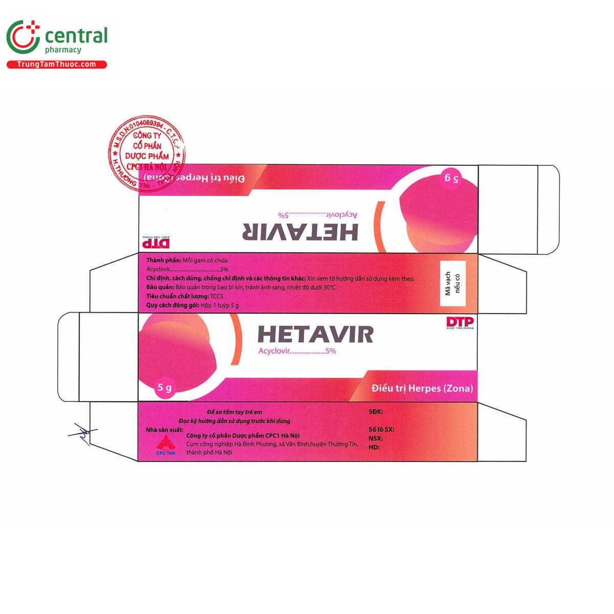 thuoc hetavir 5 6 N5064 thuoc hetavir 5 6 N5064