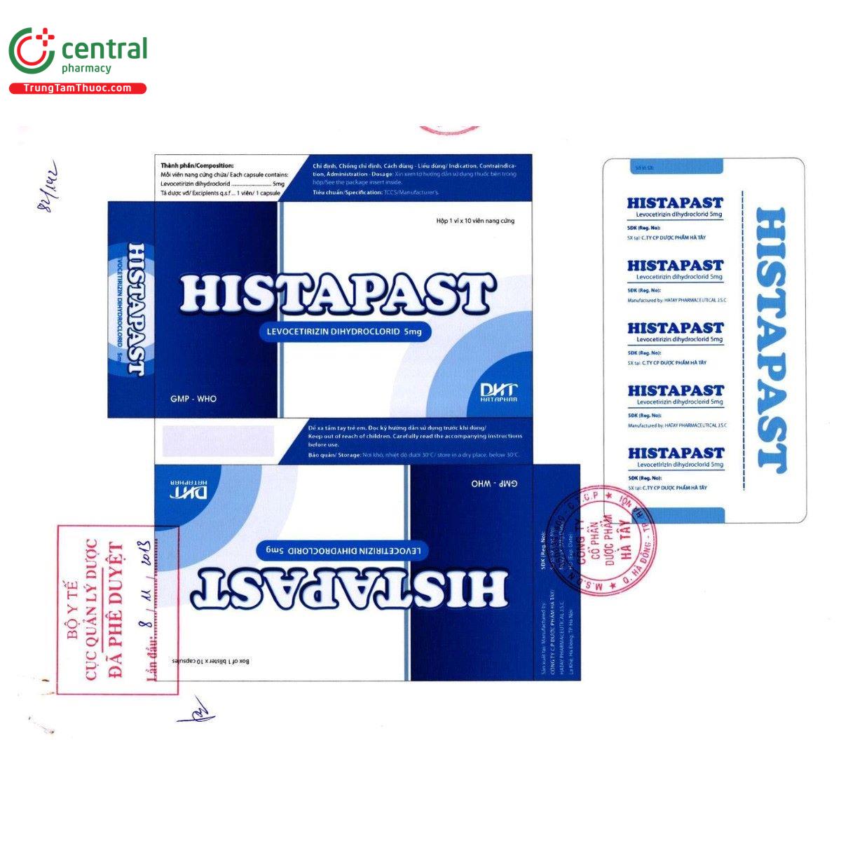 thuoc histapast 5mg 2 S7017 thuoc histapast 5mg 2 S7017