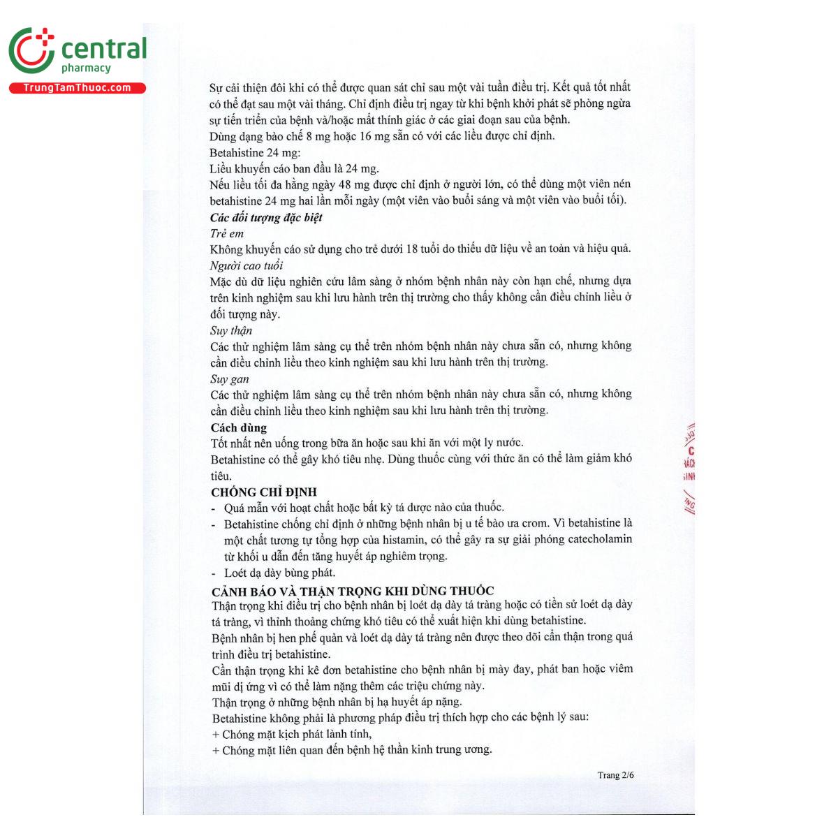 thuoc histavert 16 4 J4541 thuoc histavert 16 4 J4541
