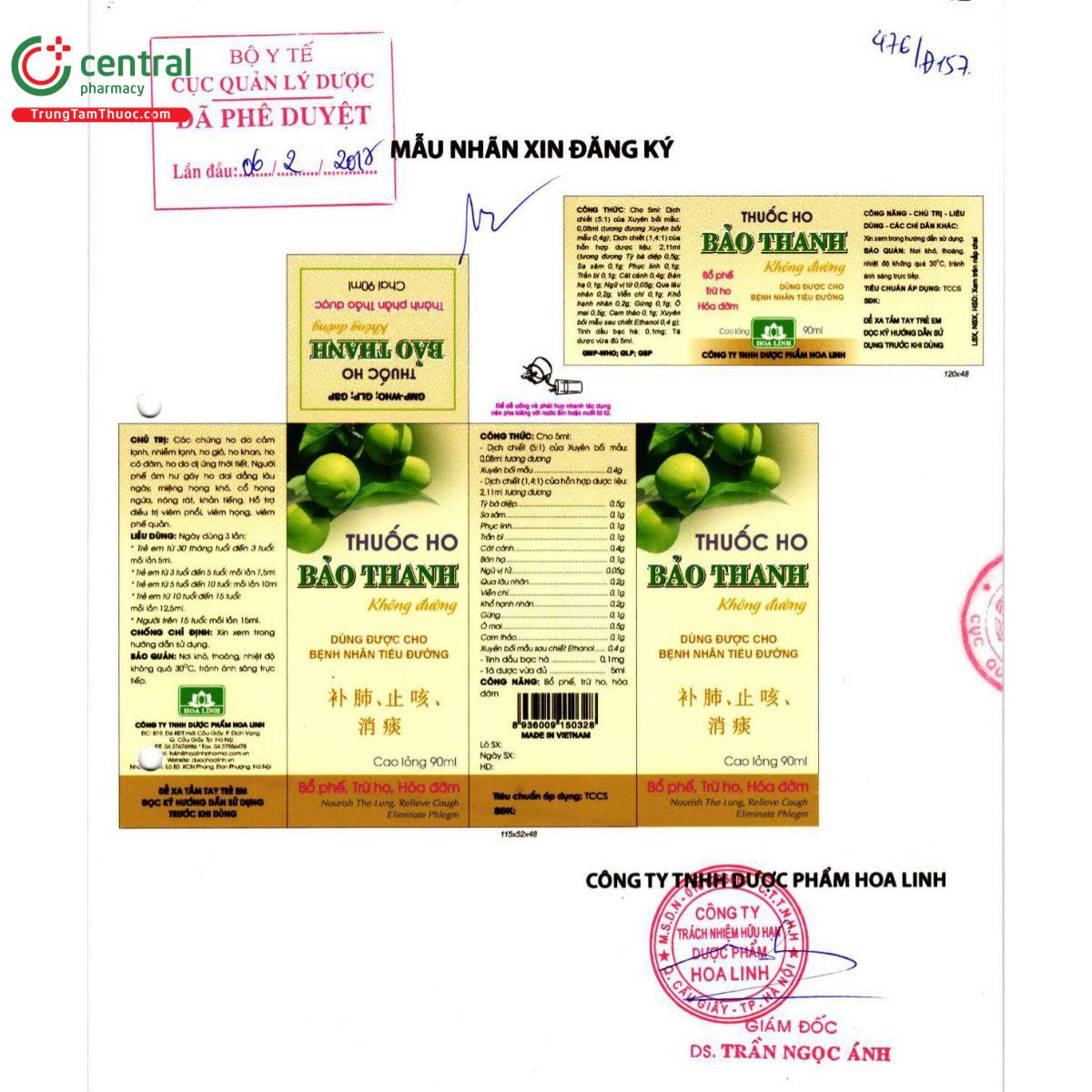 thuoc ho bao thanh khong duong 3 V8703 thuoc ho bao thanh khong duong 3 V8703