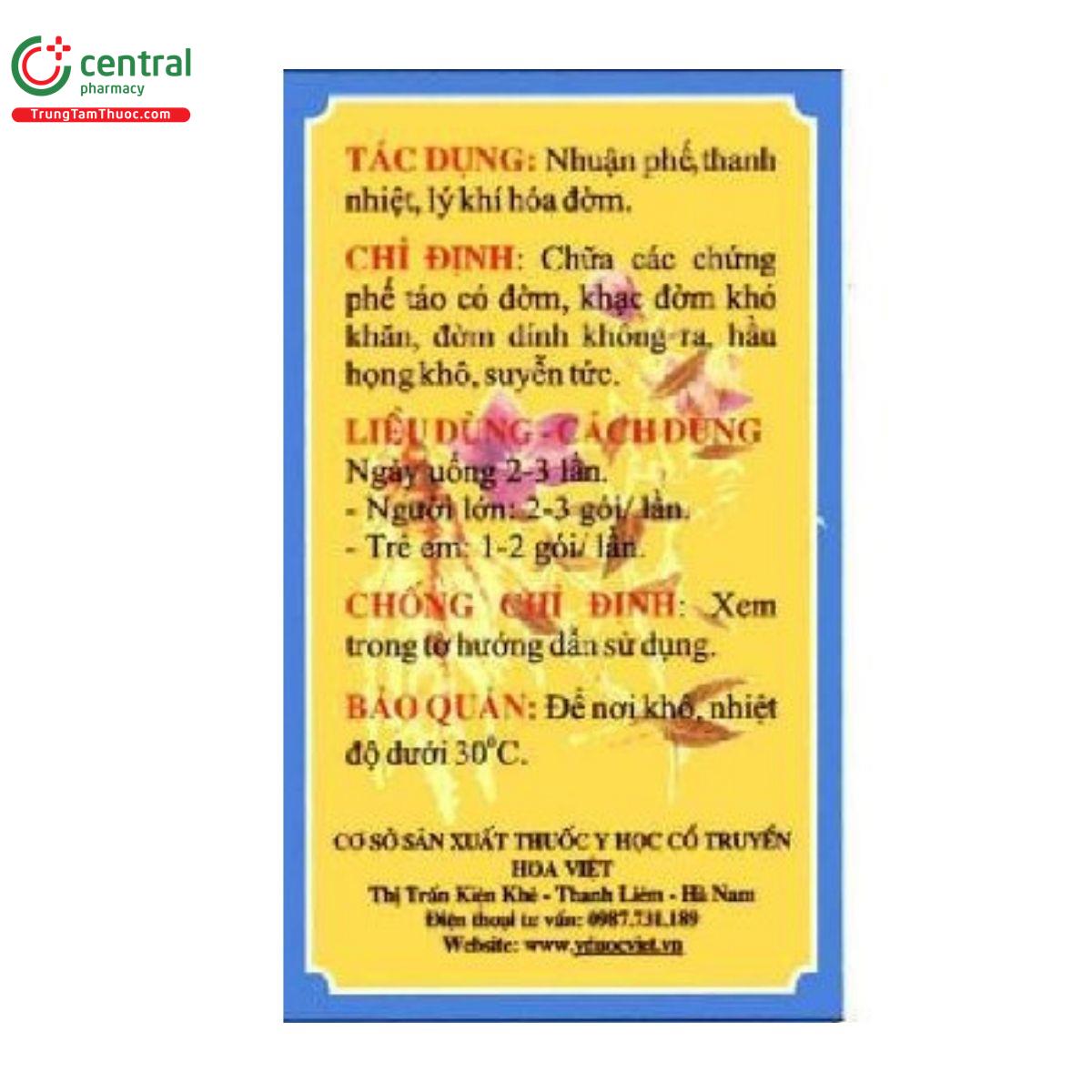thuoc ho bo phe hoa viet 3 L4646 thuoc ho bo phe hoa viet 3 L4646