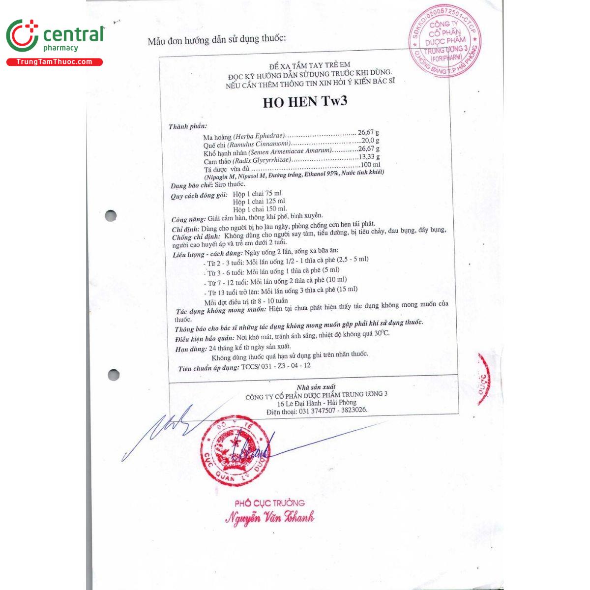 thuoc ho hen tw3 5 U8603 thuoc ho hen tw3 5 U8603