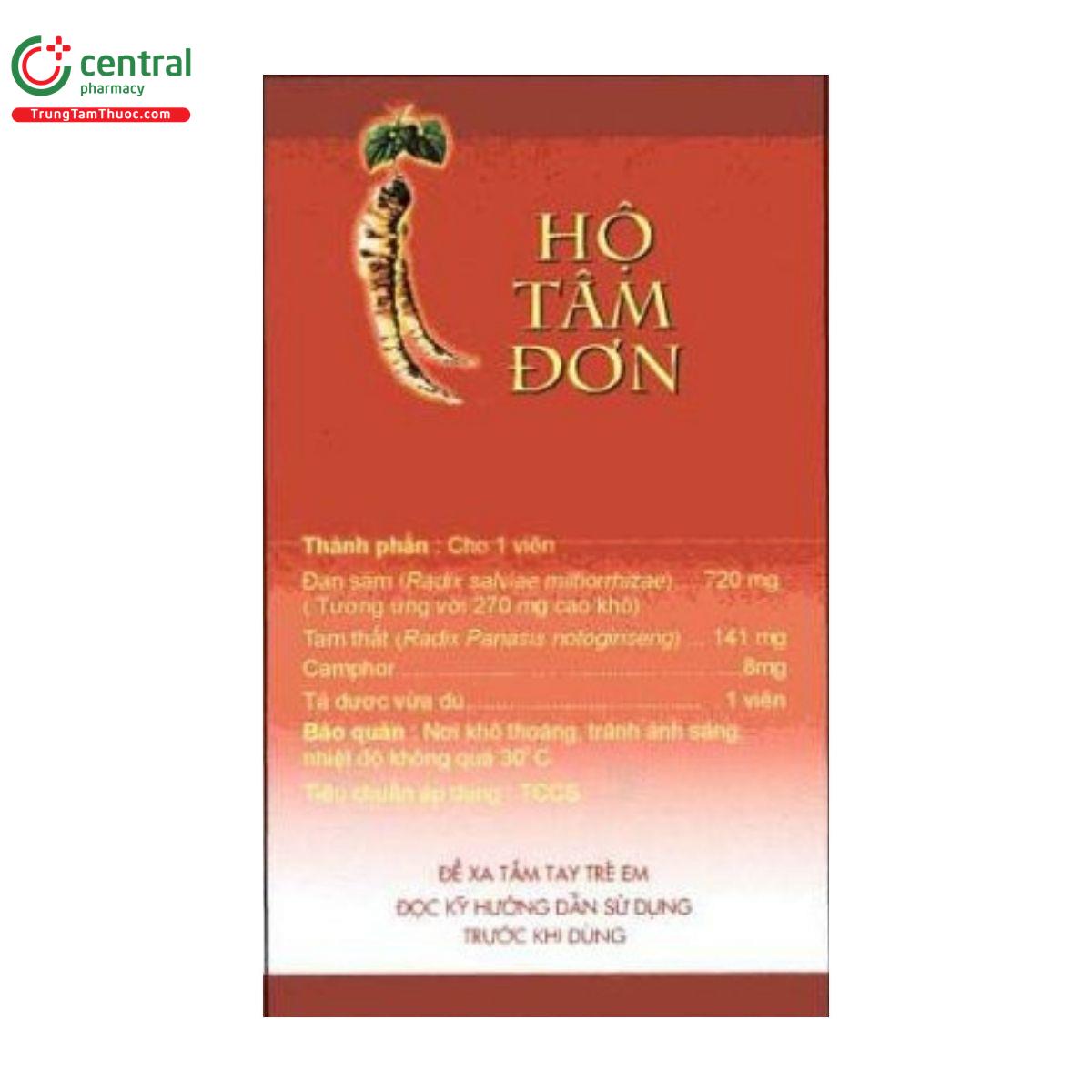 thuoc ho tam don 2 I3156 thuoc ho tam don 2 I3156