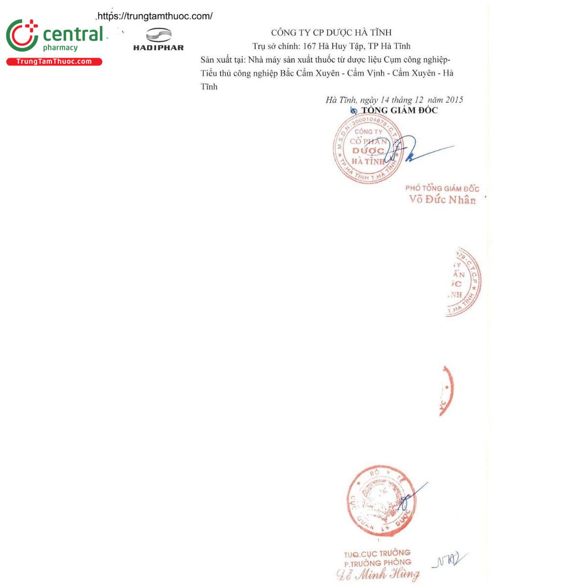thuoc hoan sang mat hadiphar 6 T7451 thuoc hoan sang mat hadiphar 6 T7451