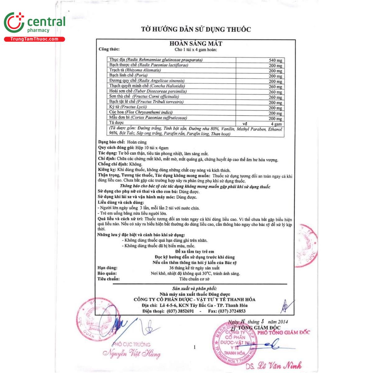 thuoc hoan sang mat thephaco 3 A0440 thuoc hoan sang mat thephaco 3 A0440