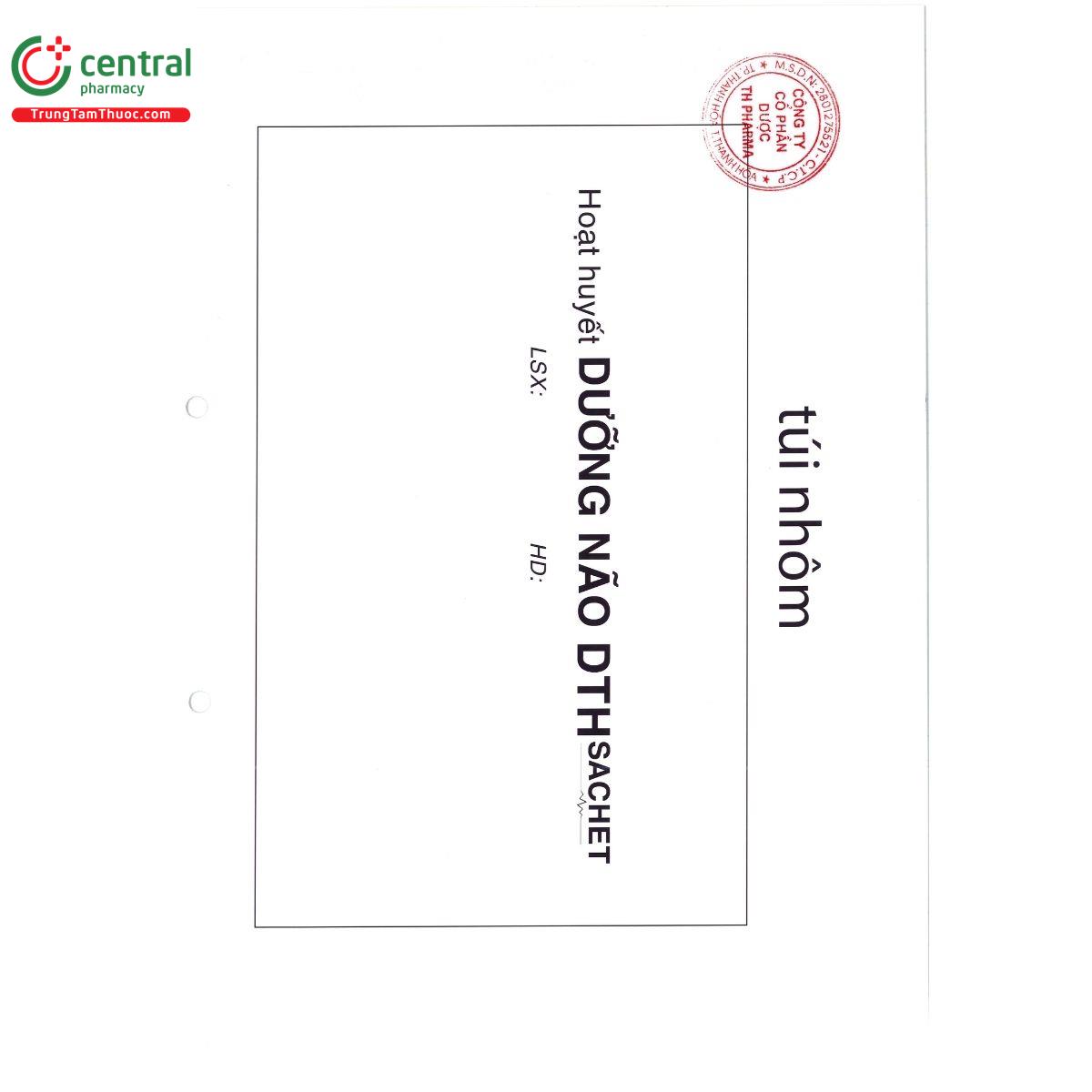 thuoc hoat huyet duong nao dth sachet 6 E1332 thuoc hoat huyet duong nao dth sachet 6 E1332